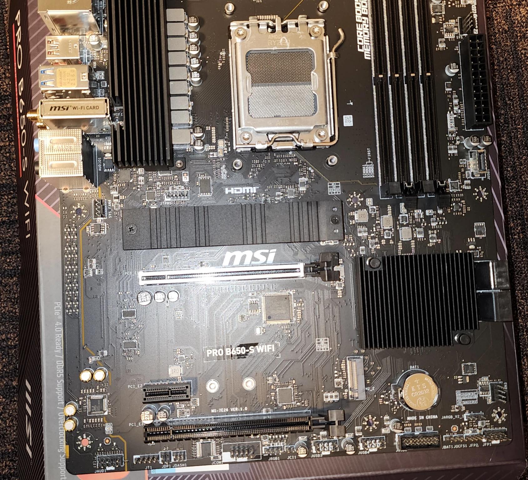MSI Pro B650-S WiFi Motherboard