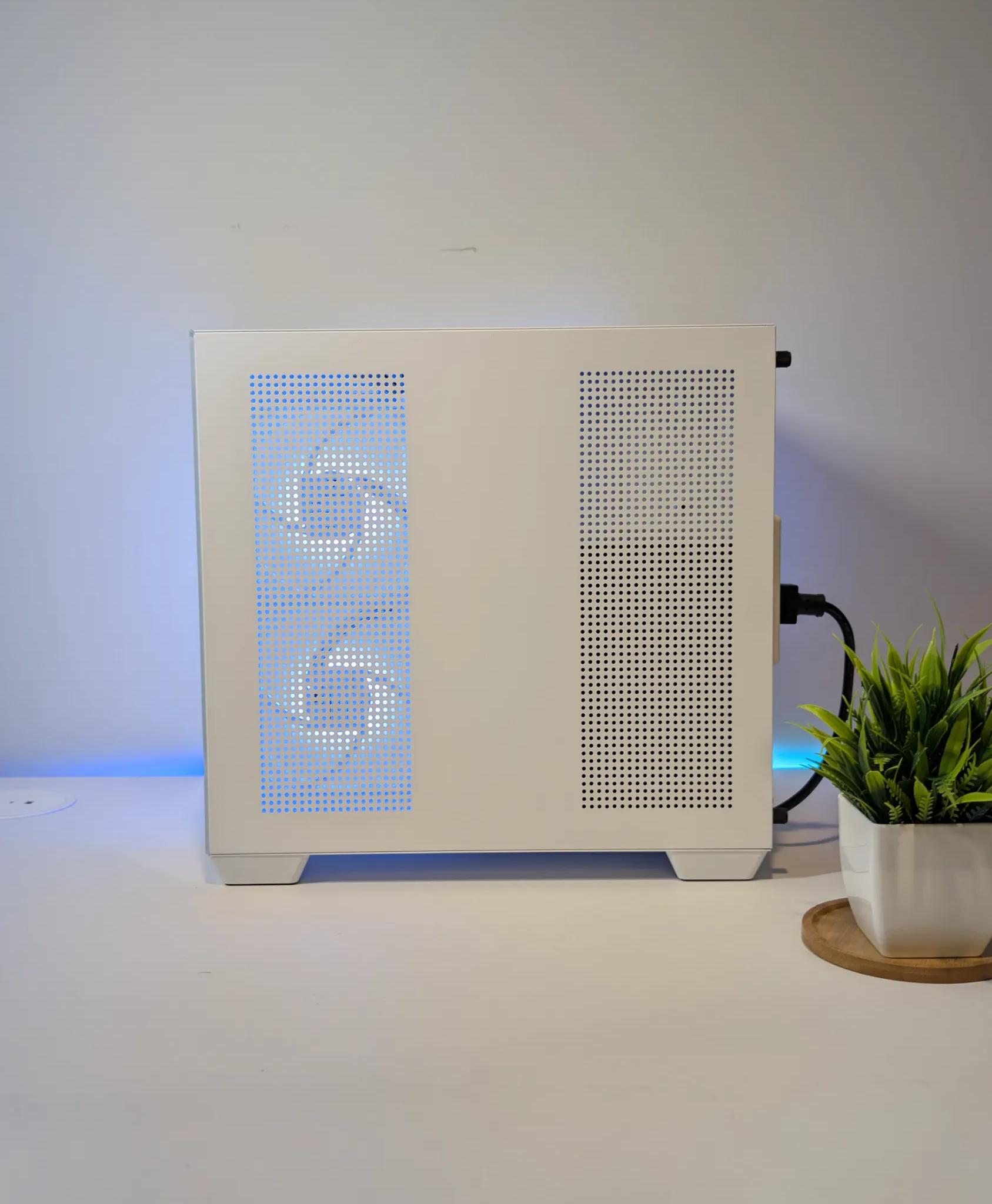 RYZEN 5 | GTX 1080 EVGA FTW2 | 16GB RAM | 500GB 4X4 NVME SSD | WINDOWS 11 PRO | WHITE GAMING PC