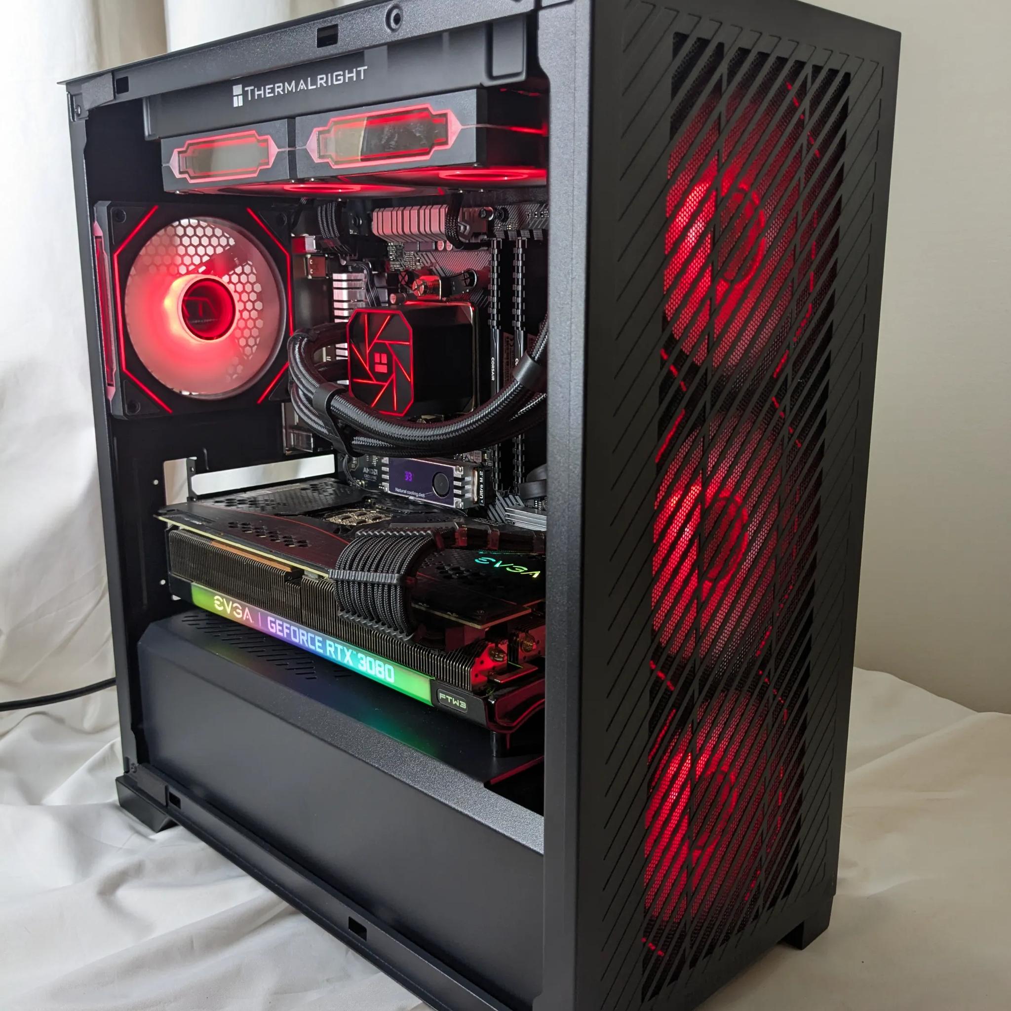 🔥 Custom Gaming PC – RTX 3080 | Ryzen 9 3900X | 32GB RAM | 1TB NVMe 🔥