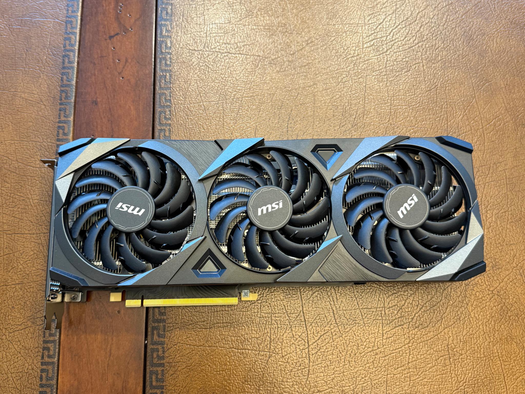 MSI GeForce RTX 3070 VENTUS 3X OC 8GB GDDR6 Graphics Card