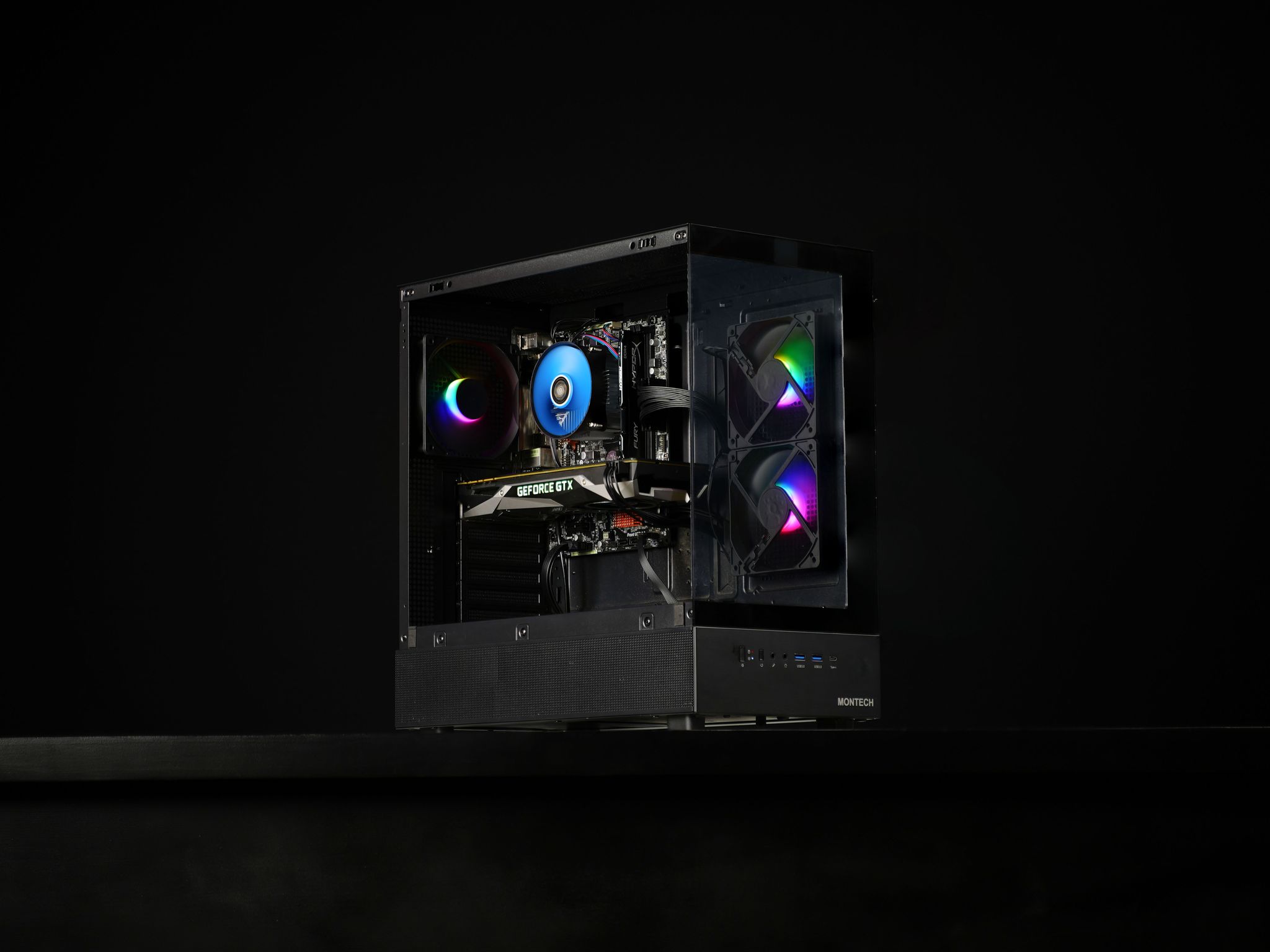 \ NA-09 / GTX 1070 Ti Intel Core i5 7600 .5TB Windows 11 16GB Gaming PC