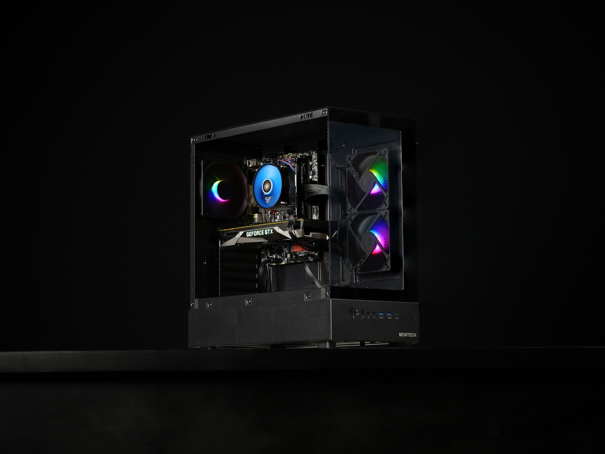 \ NA-09 / GTX 1070 Ti Intel Core i5 7600 .5TB Windows 11 16GB Gaming PC