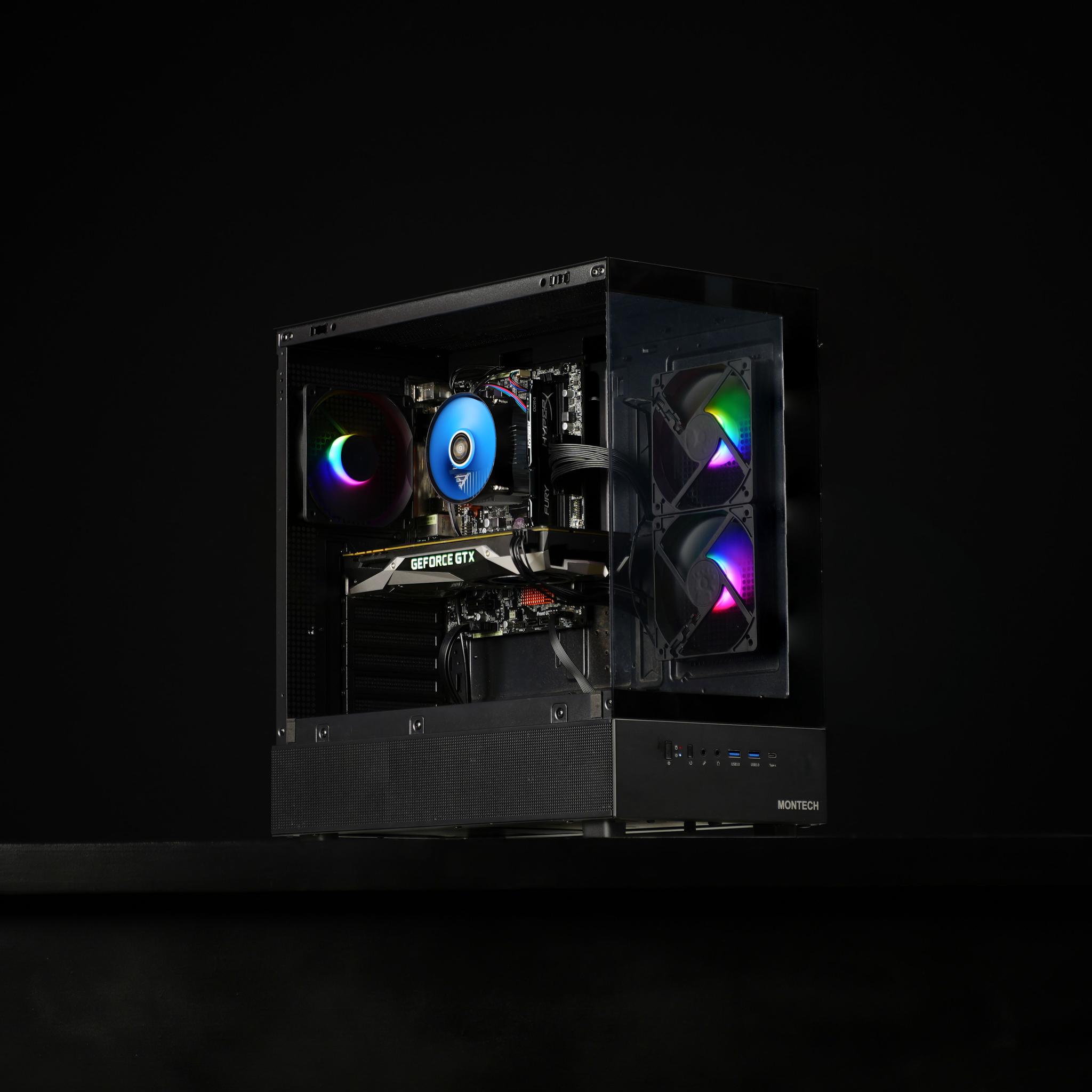 \ NA-09 / GTX 1070 Ti Intel Core i5 7600 .5TB Windows 11 16GB Gaming PC