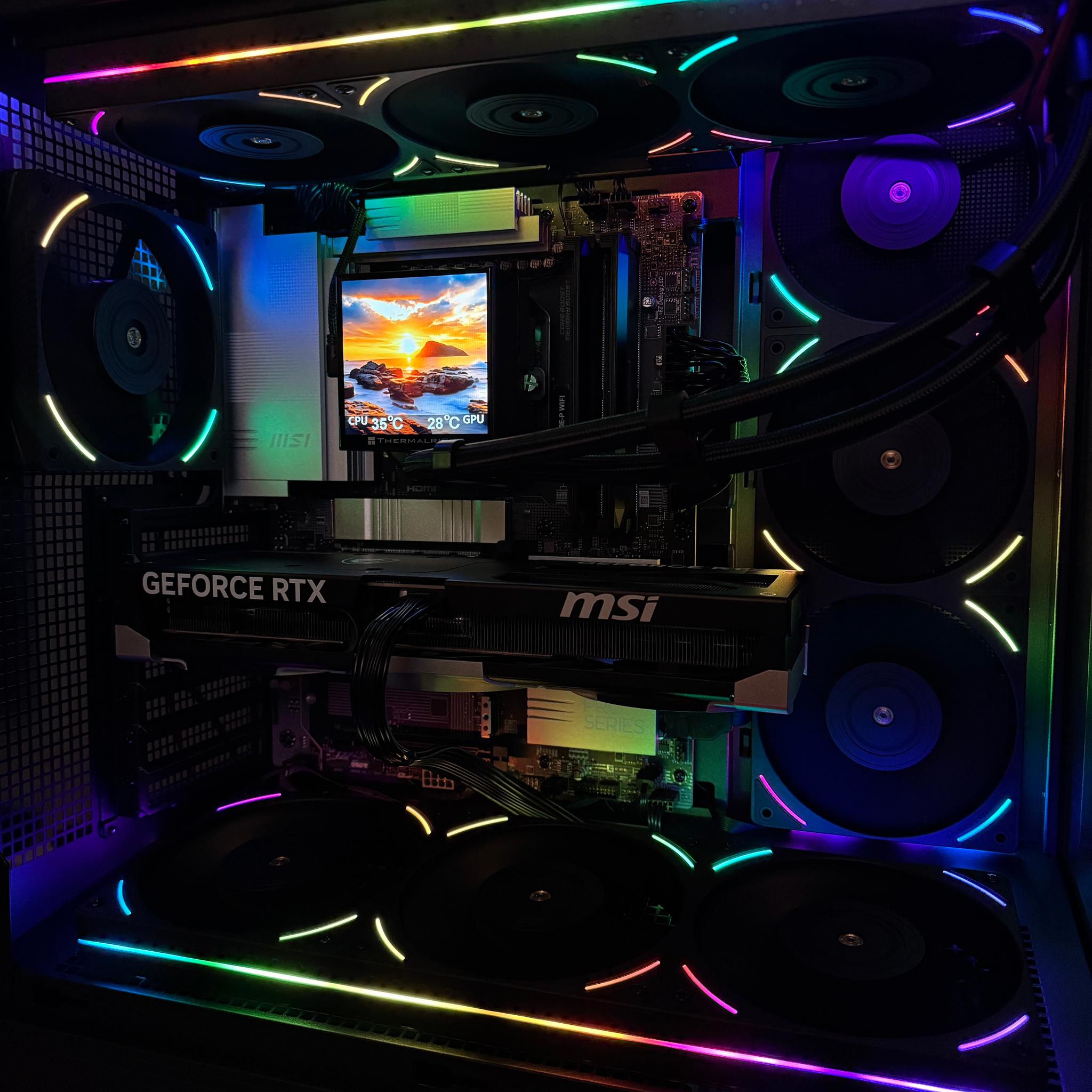 👨‍🚀Gaming PC | Ryzen 9900X, RTX 5070 Ti, 32GB DDR5 6000, 2TB Gen4 SSD, 1000W Thermaltake