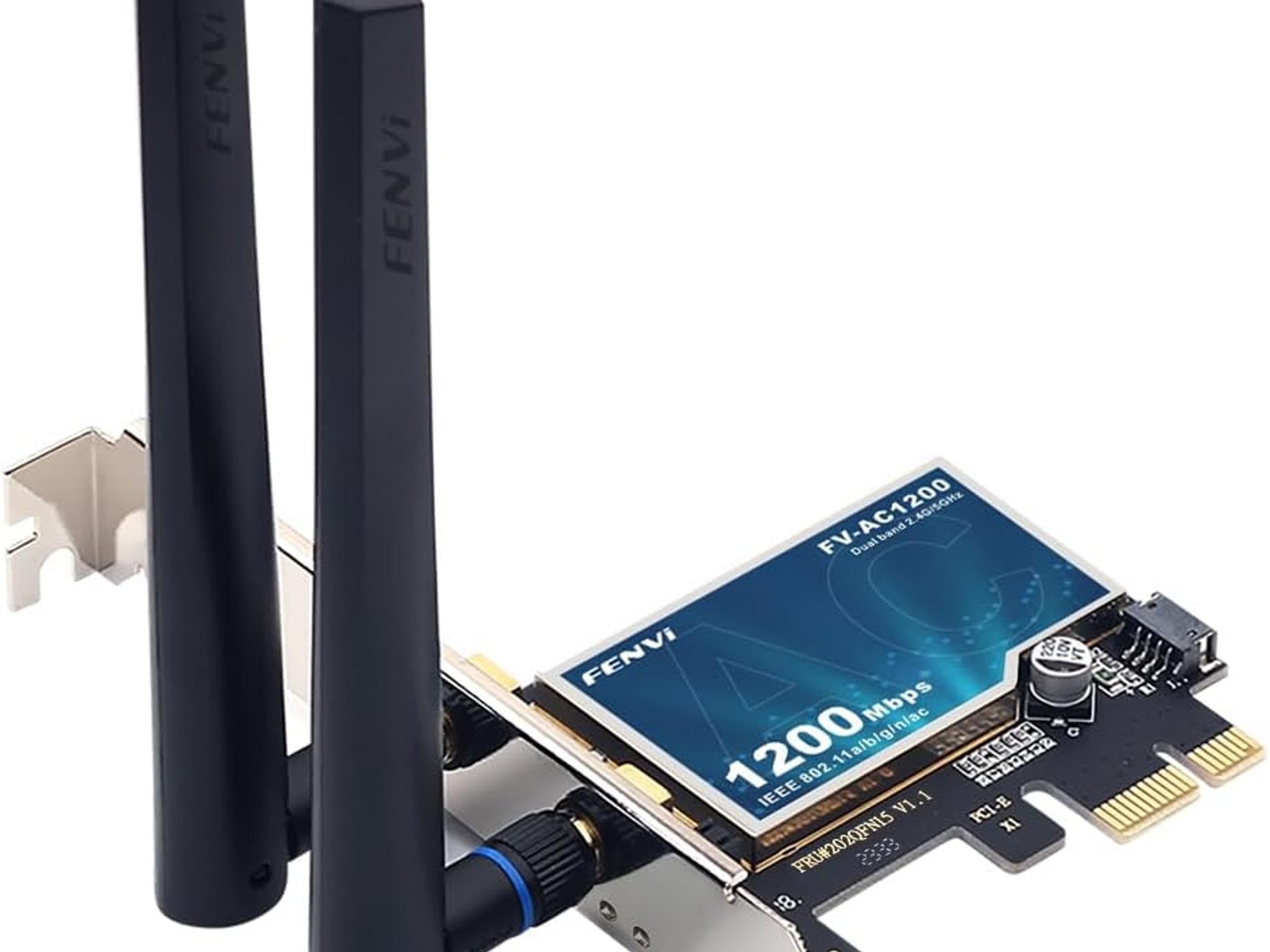 fenvi PCIe Network Card WiFI + Bluetooth 4.0 / Dual Antenna