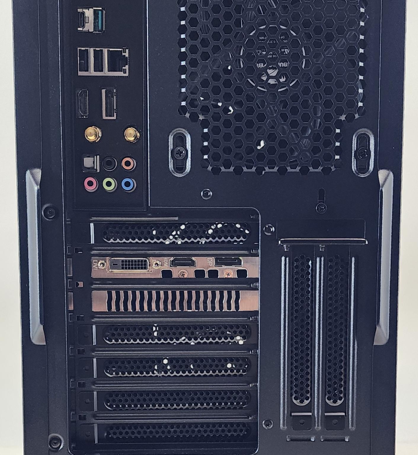 Gaming PC Ryzen 7 2700 16GB RAM 512GB SSD GTX 1650 4GB Windows 11 Computer
