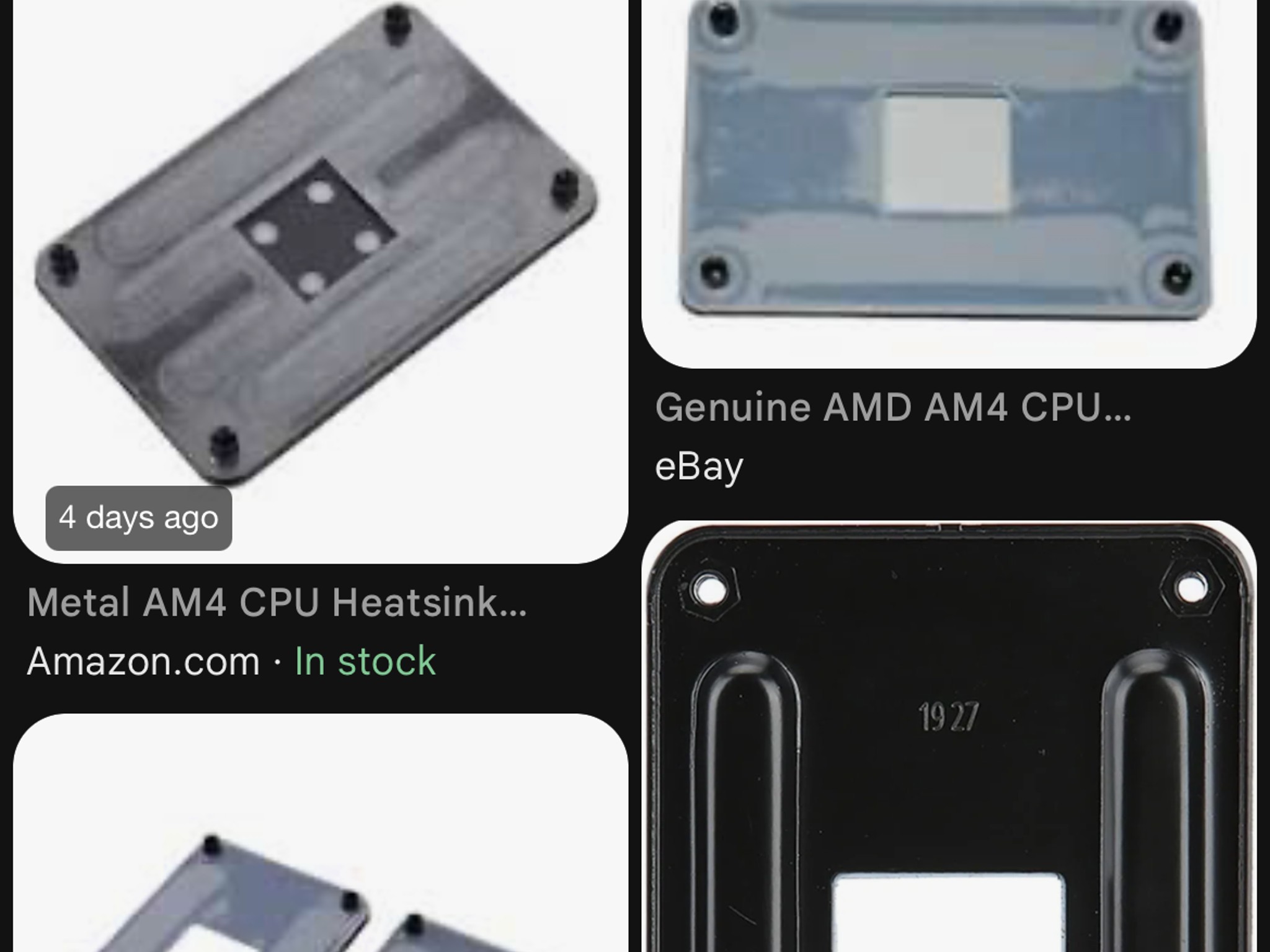 Am4 backplate