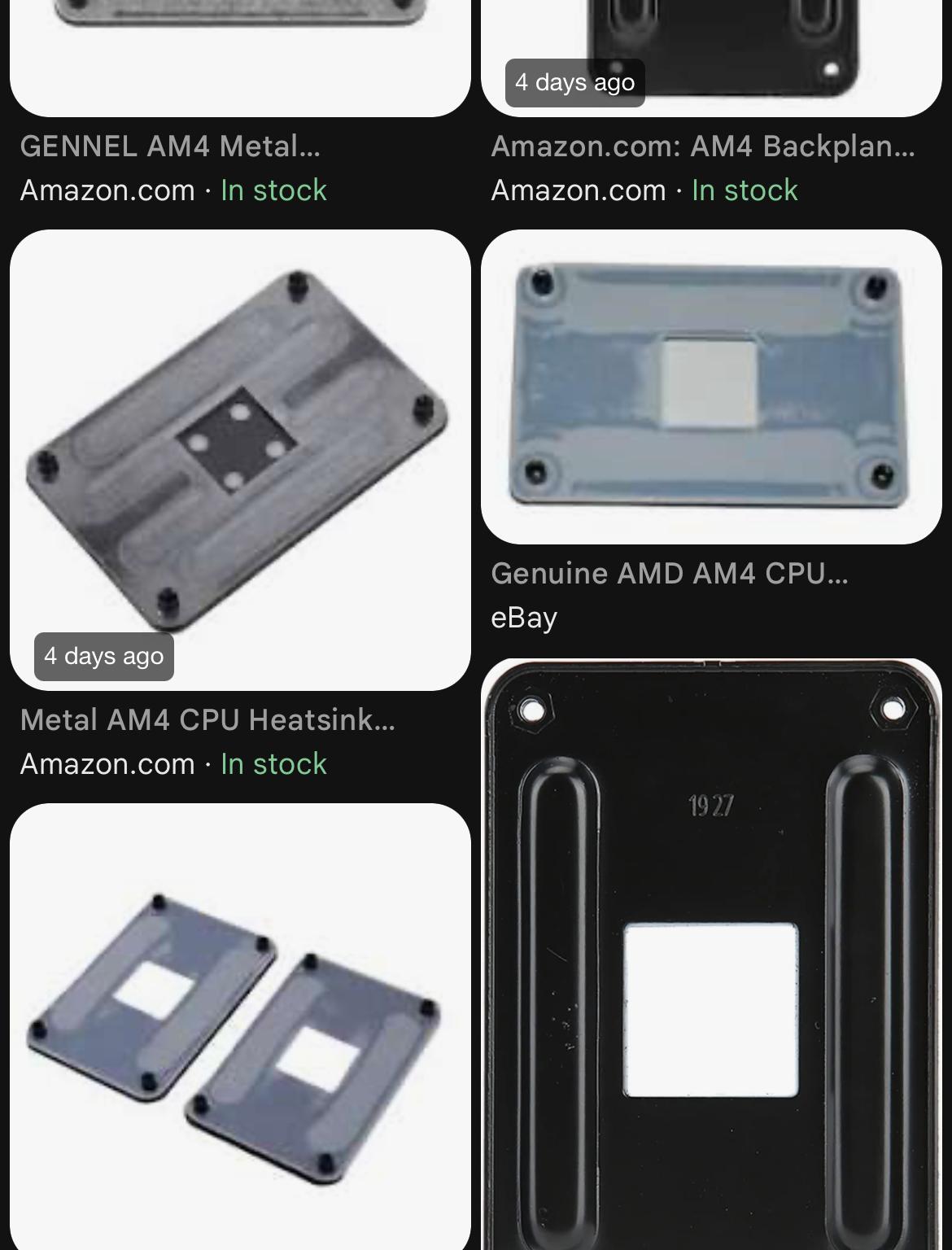 Am4 backplate