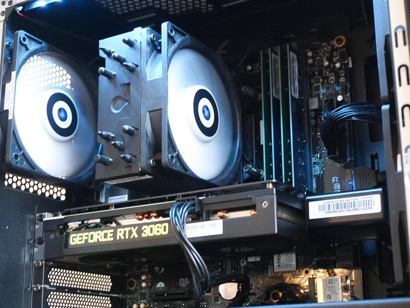 L76 - Ryzen 7 5800 / RTX 3060 12GB / 32GB RAM DDR4 / 1256GB Storage - Lenovo Gaming PC 🚄FREE SHIP