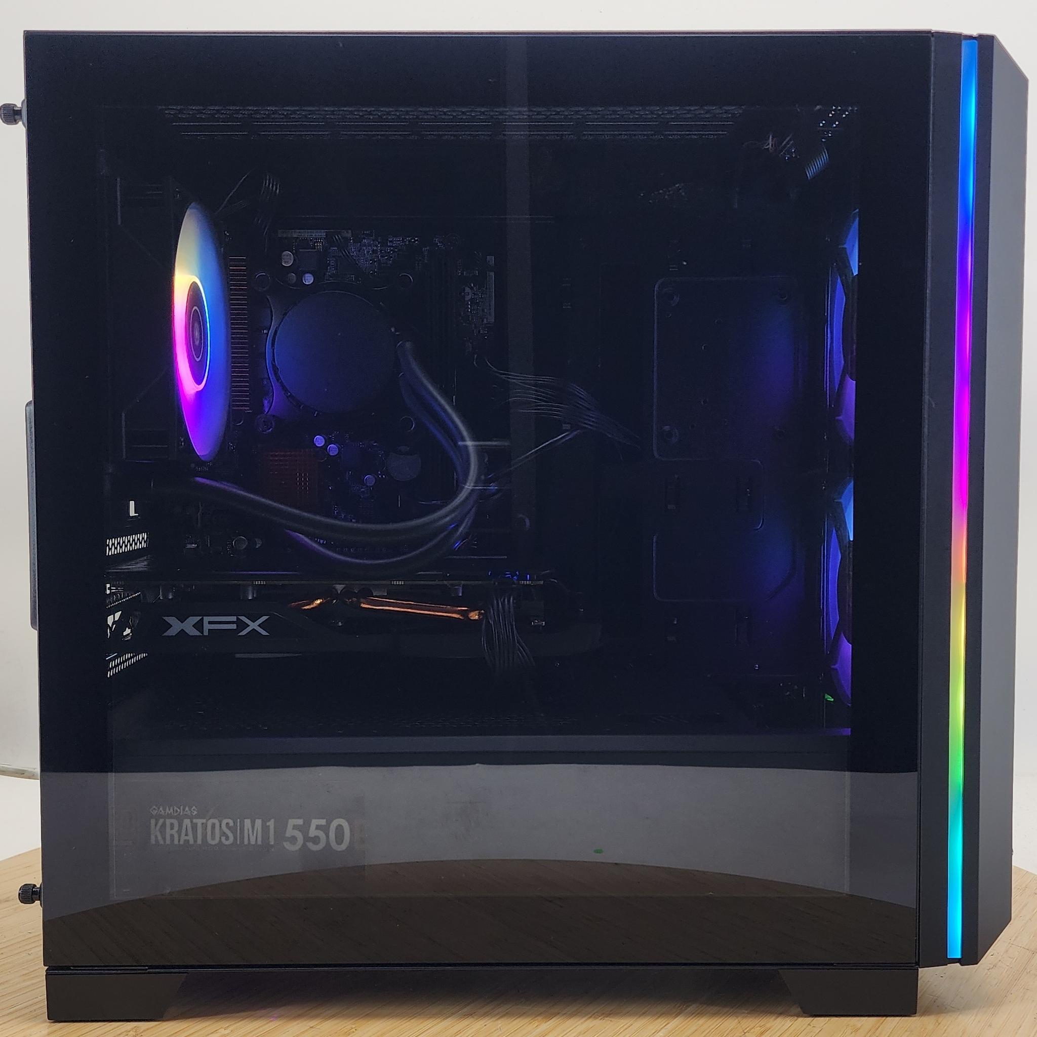 Gaming PC i5-6500 16GB RAM 128GB SSD + 1TB HDD RX 580 8GB Windows 11 Computer