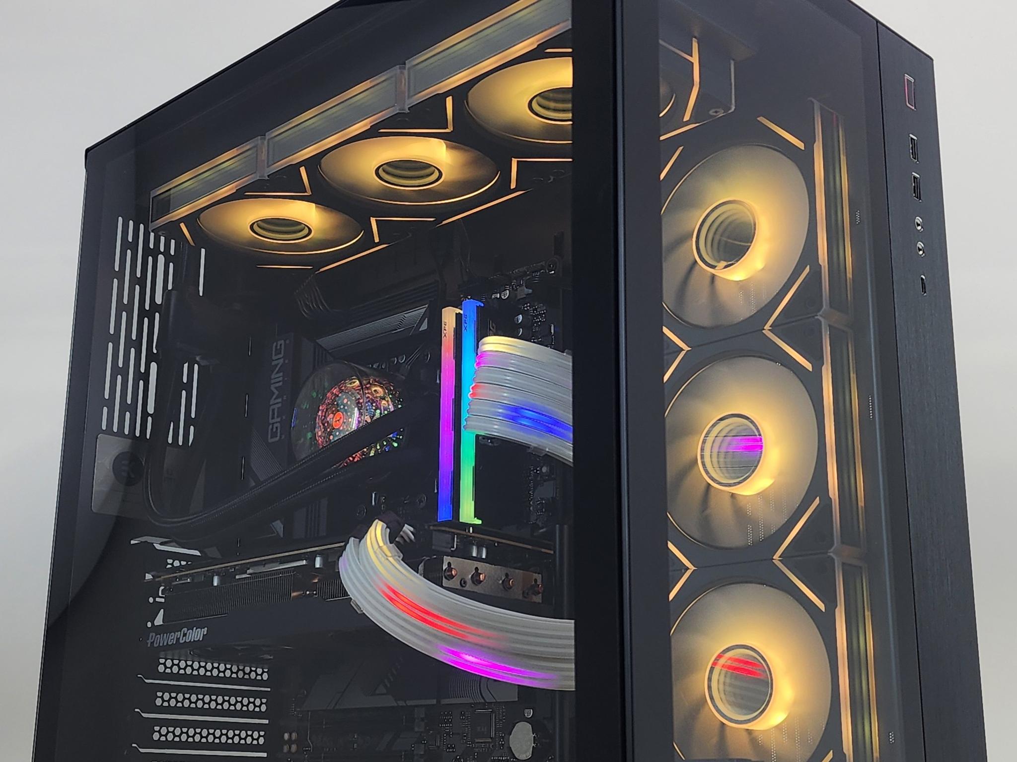 Gaming PC Ryzen 7 7700 32GB RAM 1TB SSD RX 7800 XT 16GB Windows 11 Computer