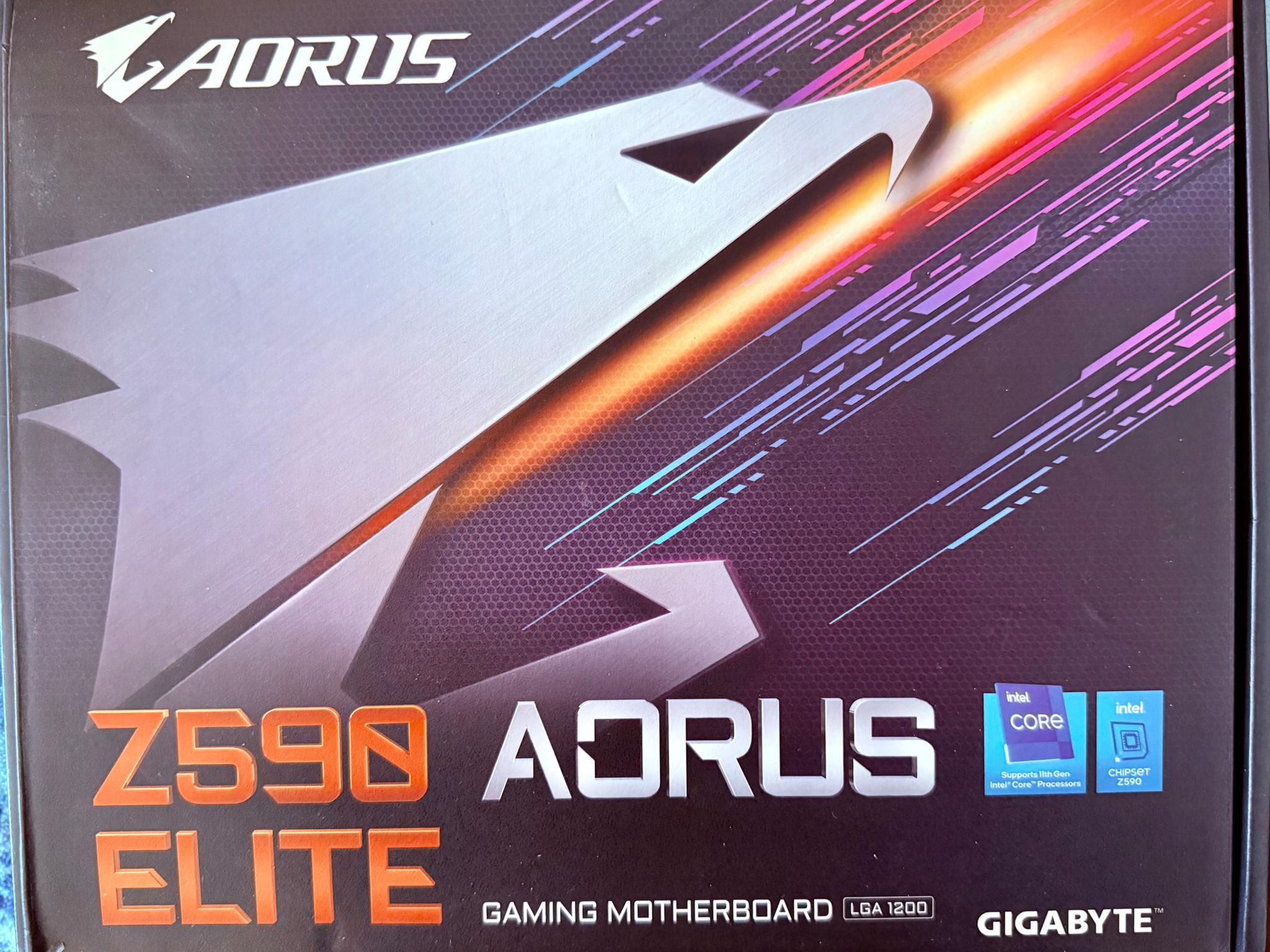 Z590 AORUS ELITE BUNDLE W/ INTEL CORE I9-11900K
