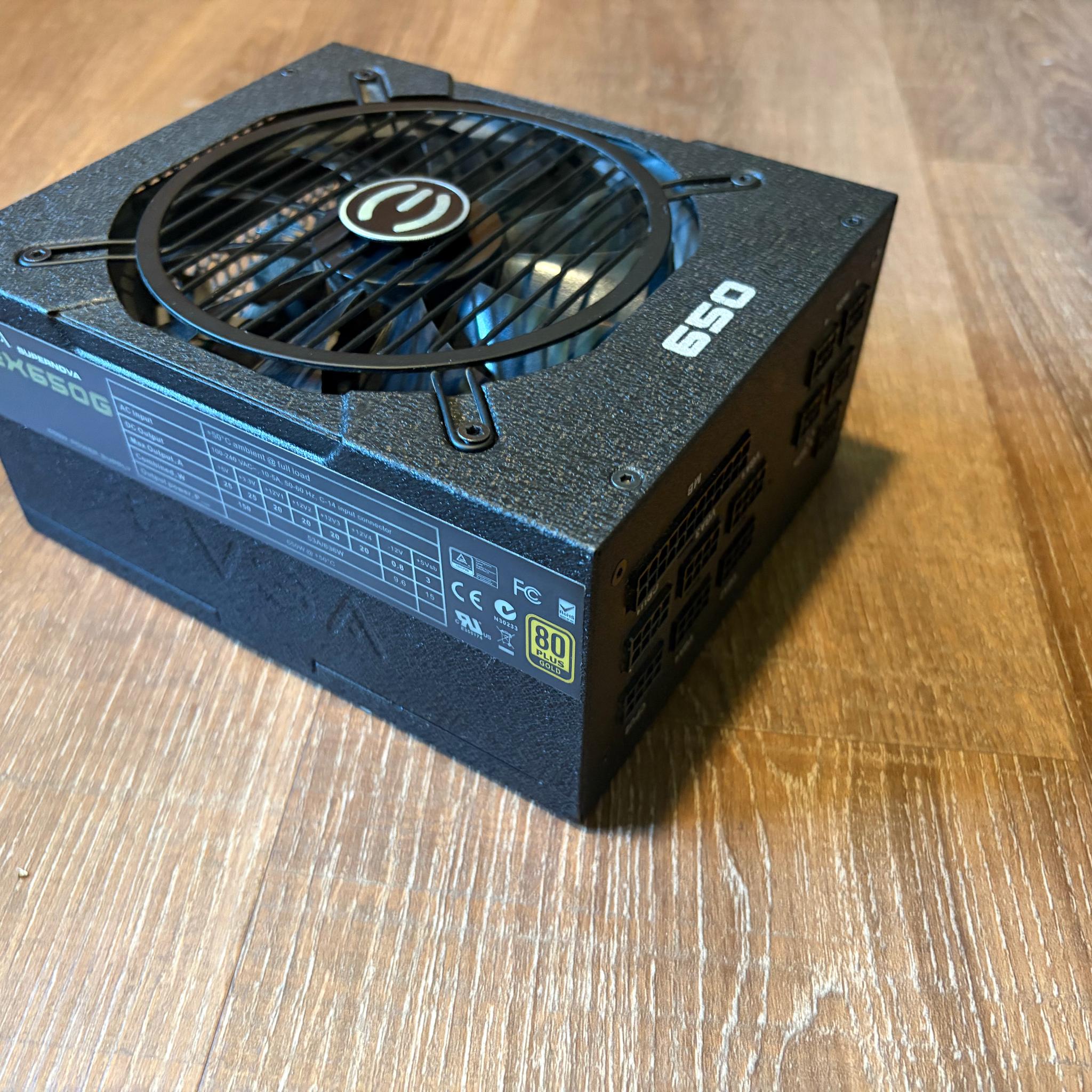 EVGA SuperNOVA NEX650G 650W Fully Modular 80+ Gold PSU