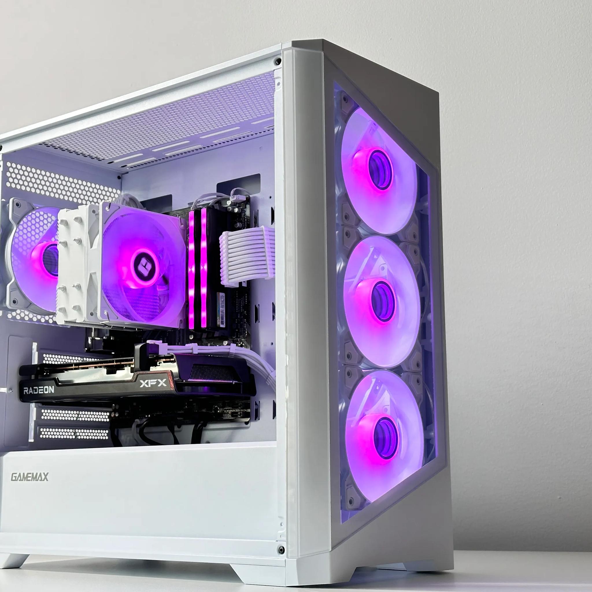 🧊Iceberg🧊 AMD RX 6650 XT 8GB🌨️AMD Ryzen 5 5600X 6Core🌨️32GB DDR4🌨️ 1TB SSD NVME