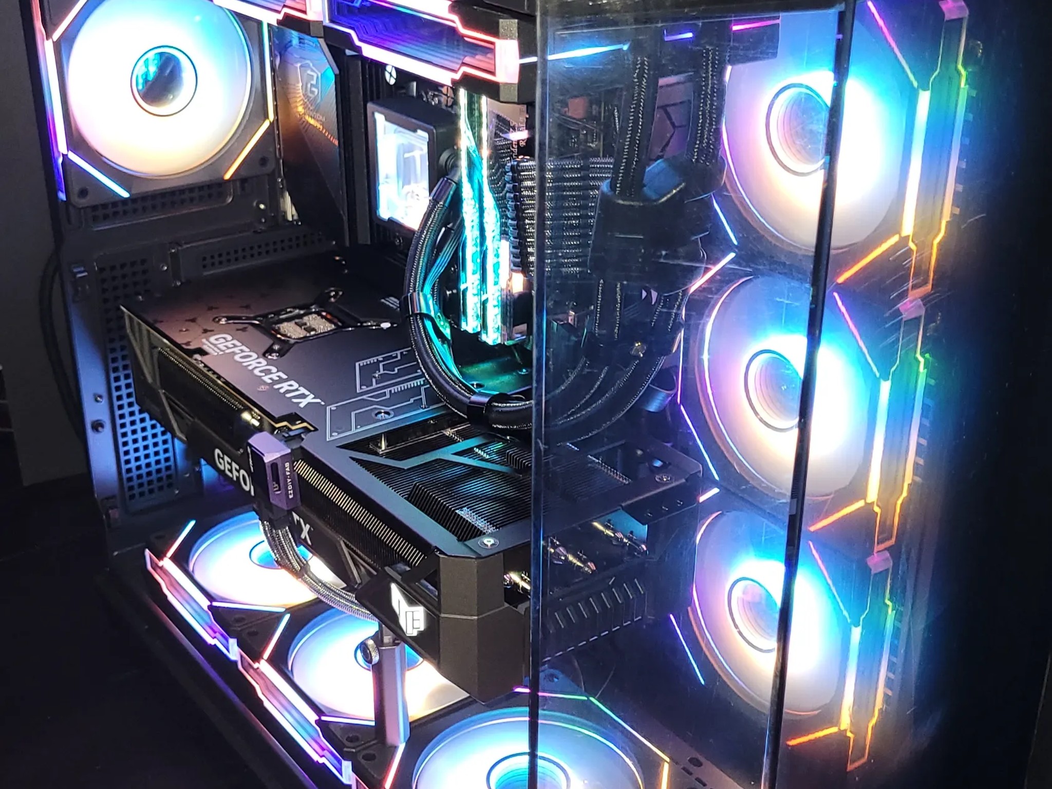 🚀Unleash Gaming Fury: Ryzen 7 7800X3D, TUF 4080 Super OC, 4TB M.2 SSD, 32GB DDR5!" 🚀