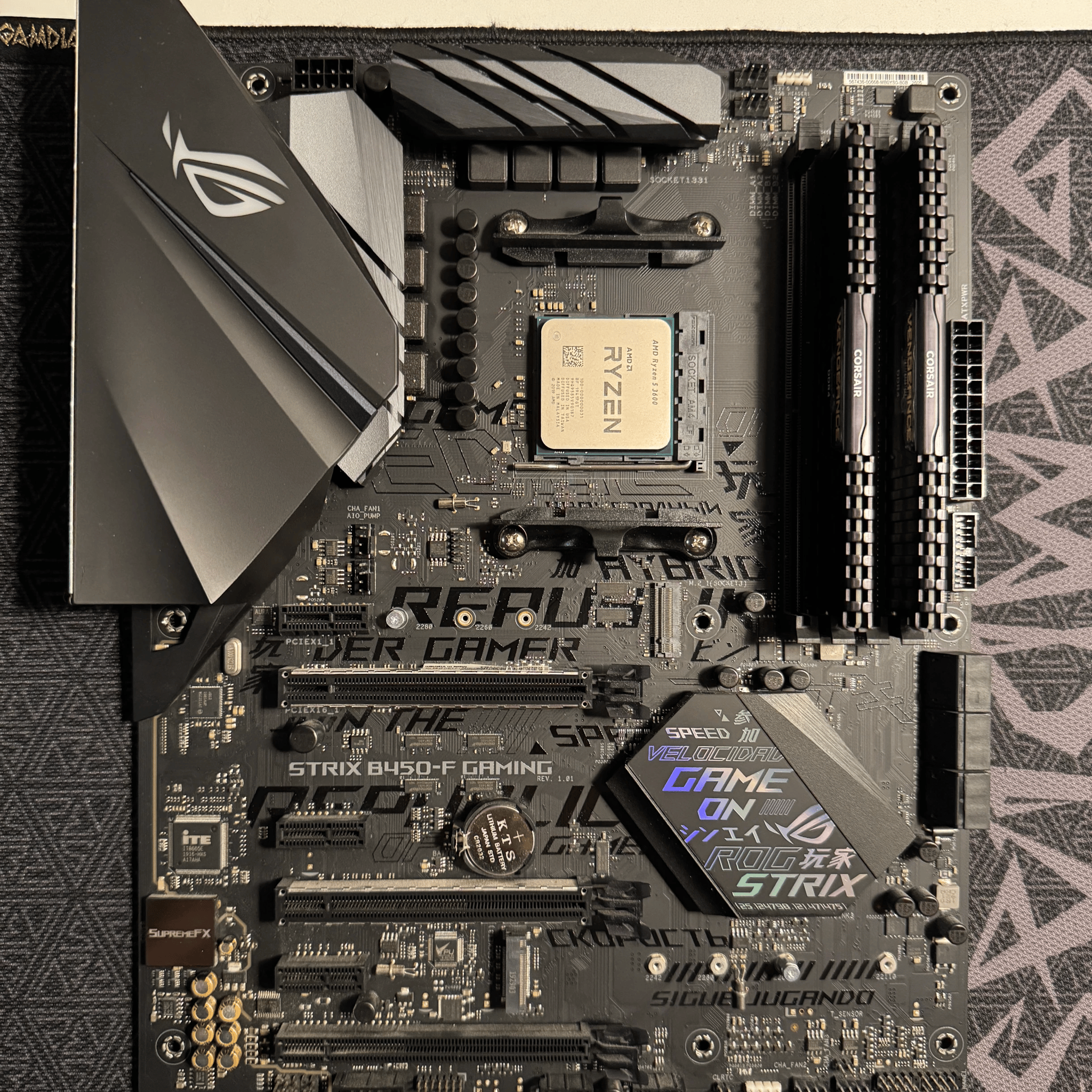 Bundle! Ryzen 5 3600 w/ Peerless Assassin + ASUS Strix B450-F GAMING & 32GB RAM