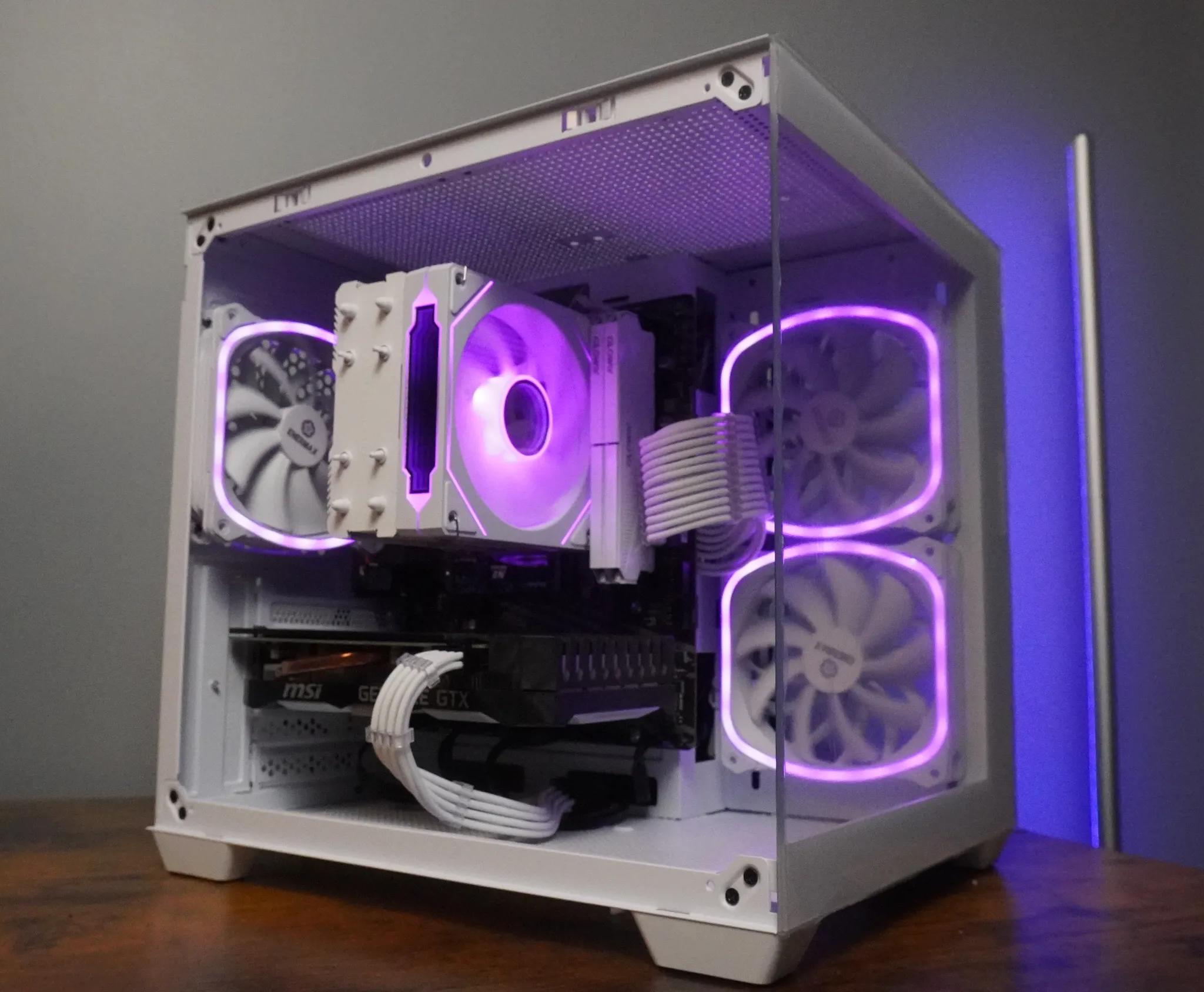 🤍ALL WHITE🤍 1080p GAMING MACHINE 💚GTX 1660 Super 🧡 Ryzen 5 2600 | 16GB | WIFI