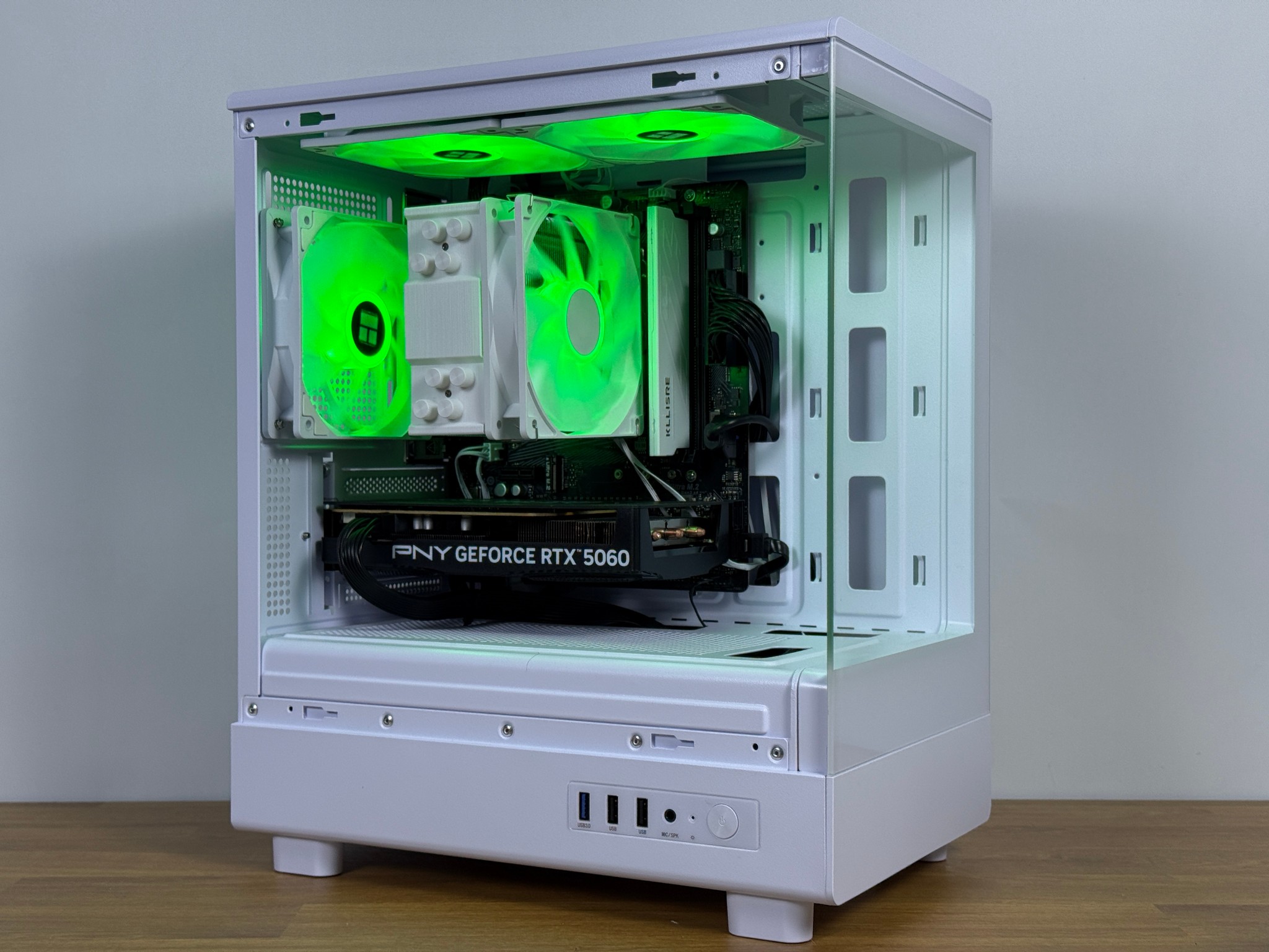 RTX 5060 // Ryzen 5 5500 Custom Gaming PC || 16GB RAM, 800GB SSD