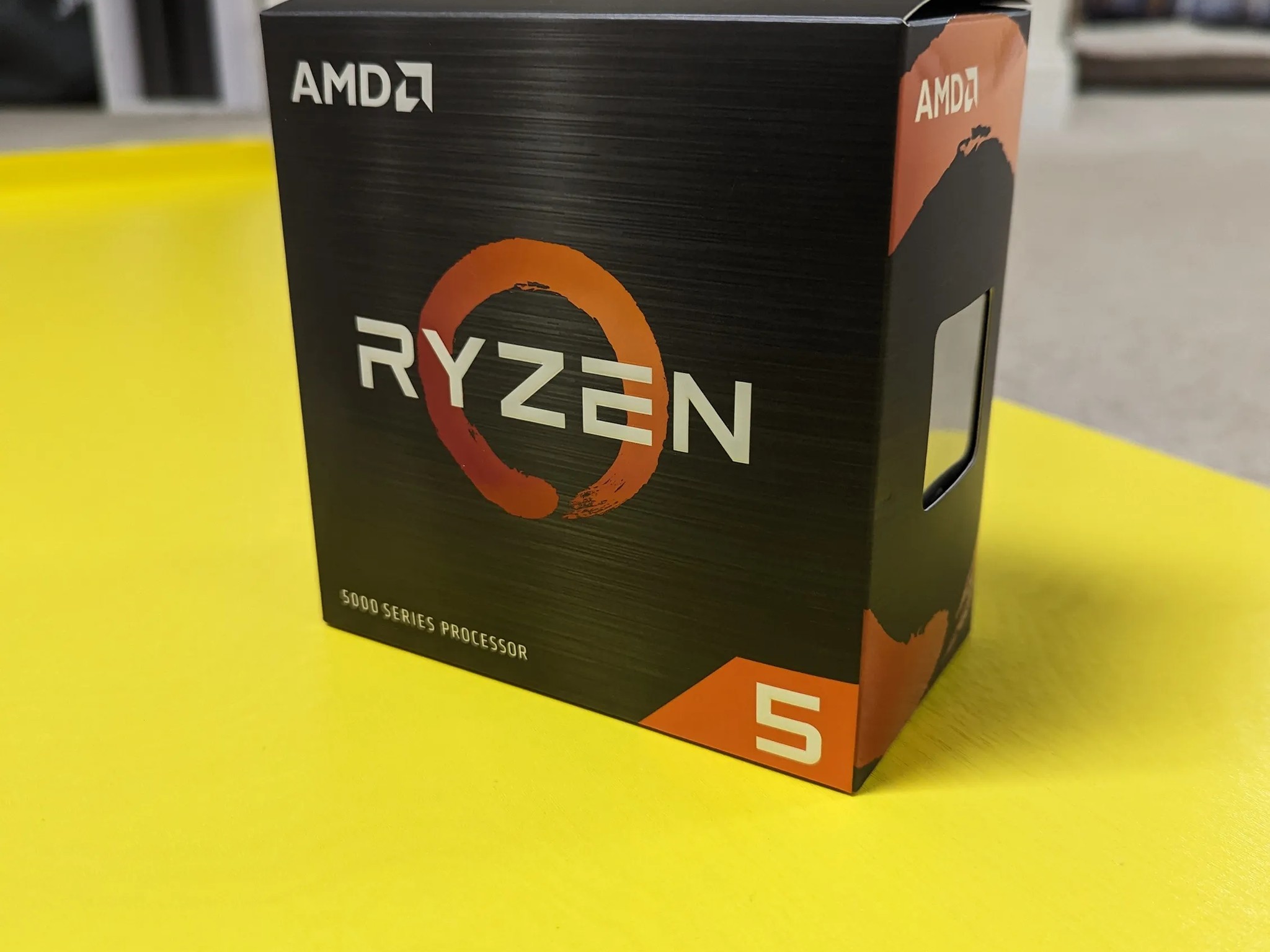 AMD Ryzen 5 5600X CPU: 6 core 12 thread processor 4.6GHz Max Boost, original box and cooler included