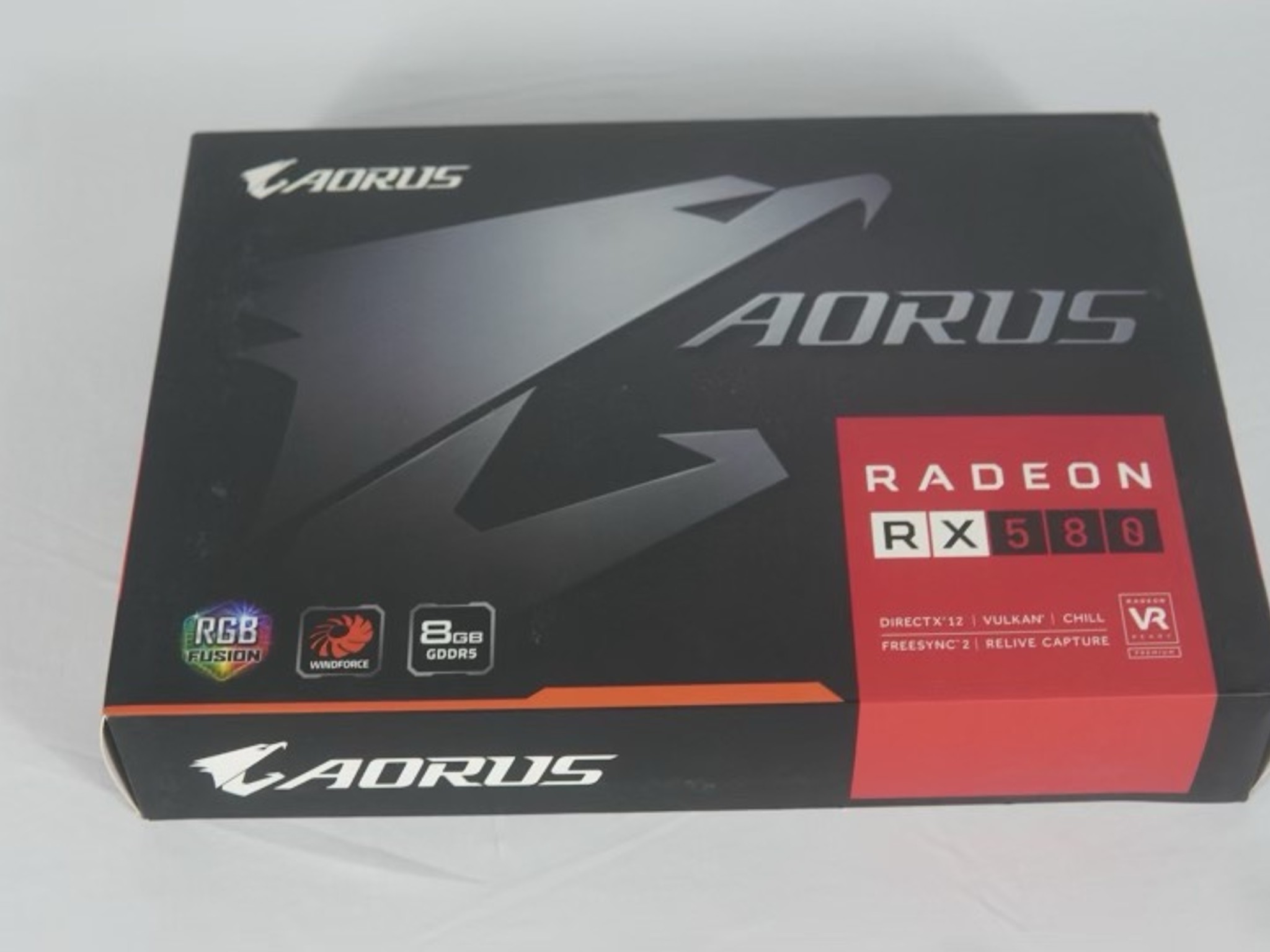 Aorus Gigabyte 580 8GB