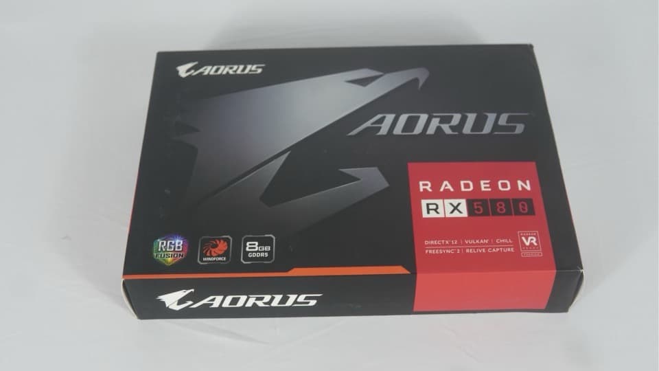 Aorus Gigabyte 580 8GB