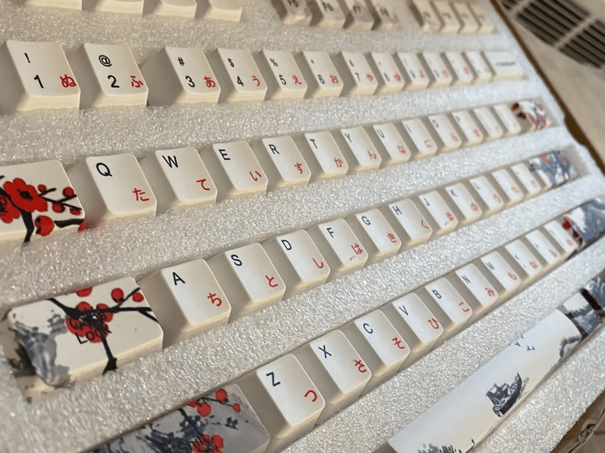 Sakura 108 Key Cap Set from Japan
