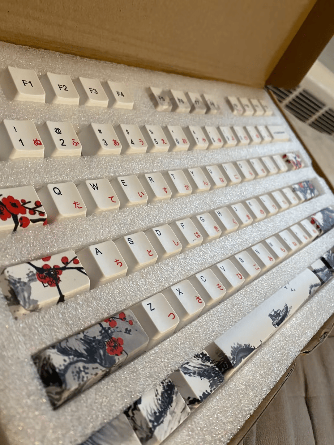 Sakura 108 Key Cap Set from Japan
