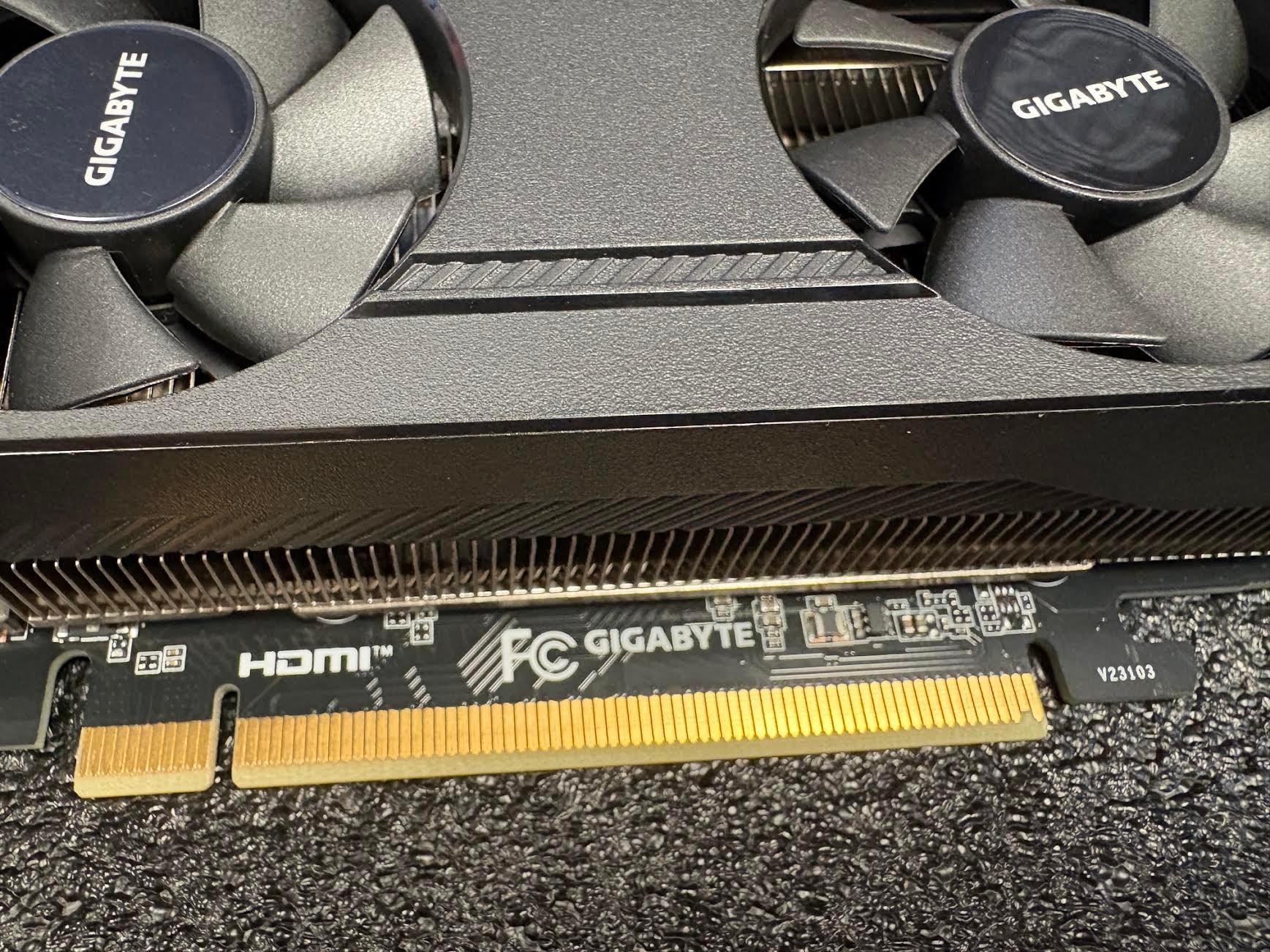 GIGABYTE GeForce RTX 3050 OC Low Profile 6G Graphic Card - USED