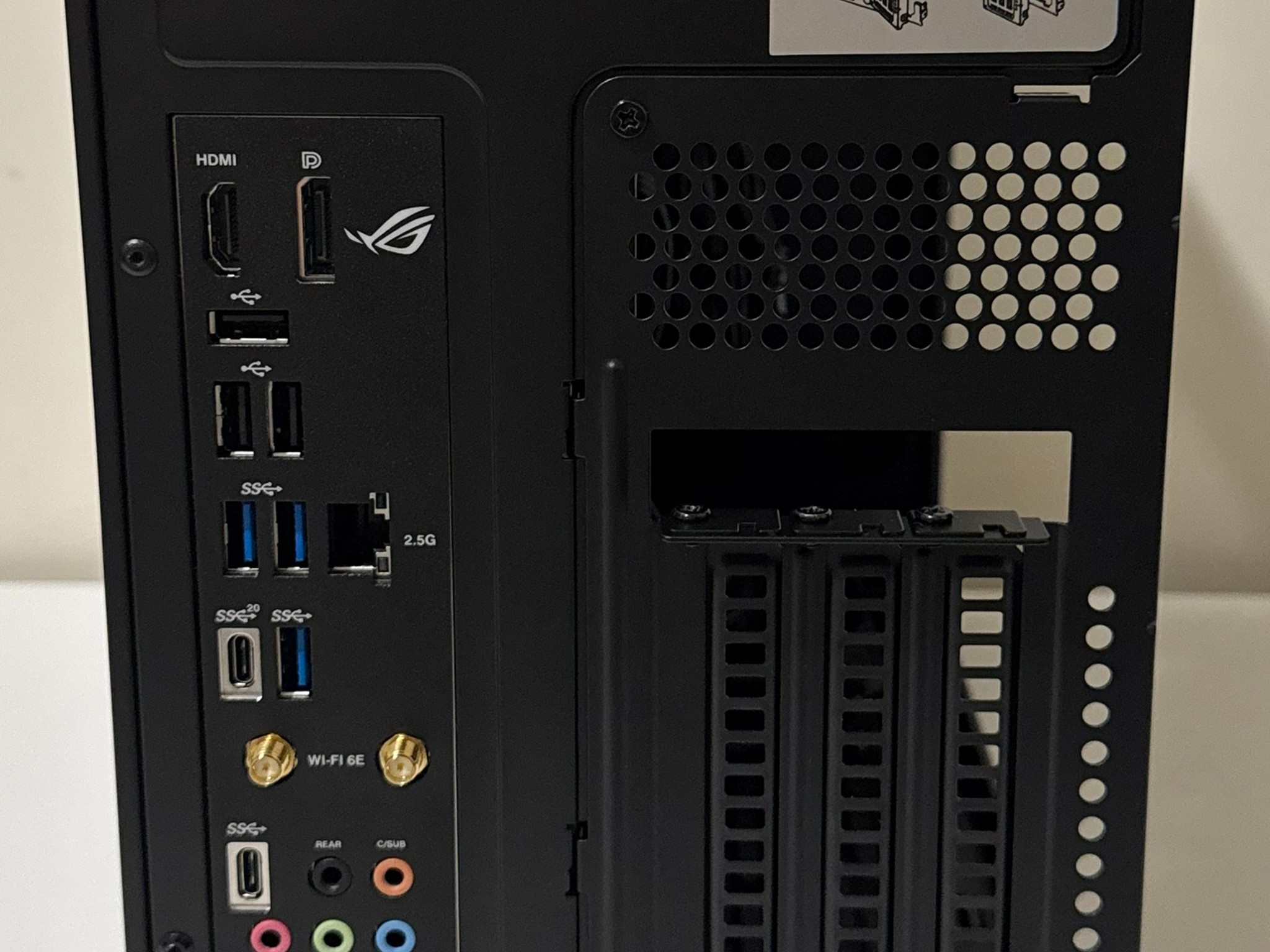 ITX ASUS ROG Strix 32GB DDR5 Intel Core i5 12400 1TB NVMe SSD NR200P V2 B760-I Mini Barebone PC