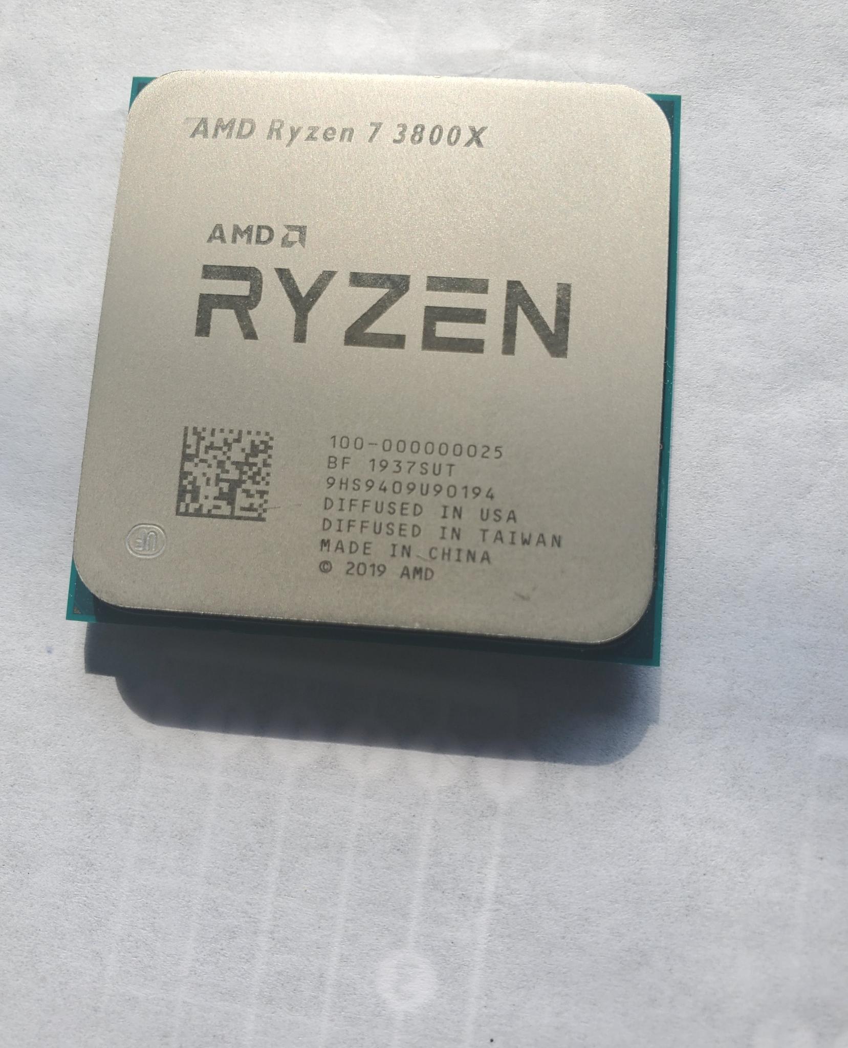 Pre-owned AMD Ryzen 7 3800X Processor (3.9GHz, 8 Cores, Socket AM4)