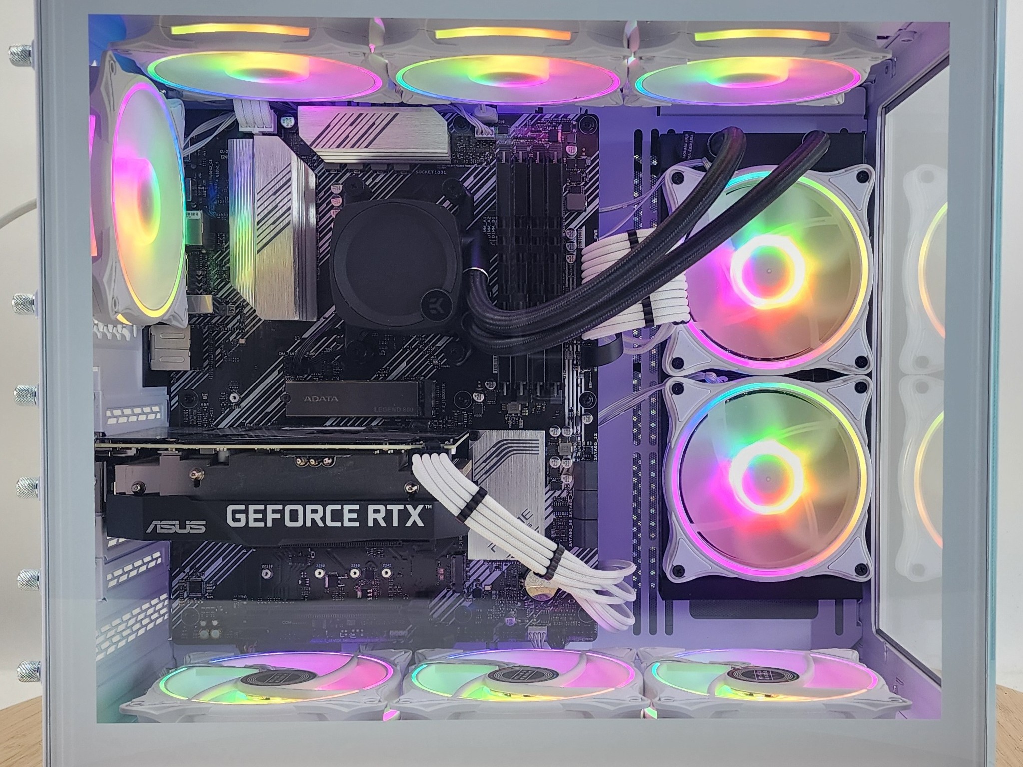 Gaming PC Ryzen 7 3700X 32GB RAM 1TB SSD RTX 3060 12GB Windows 11 Computer
