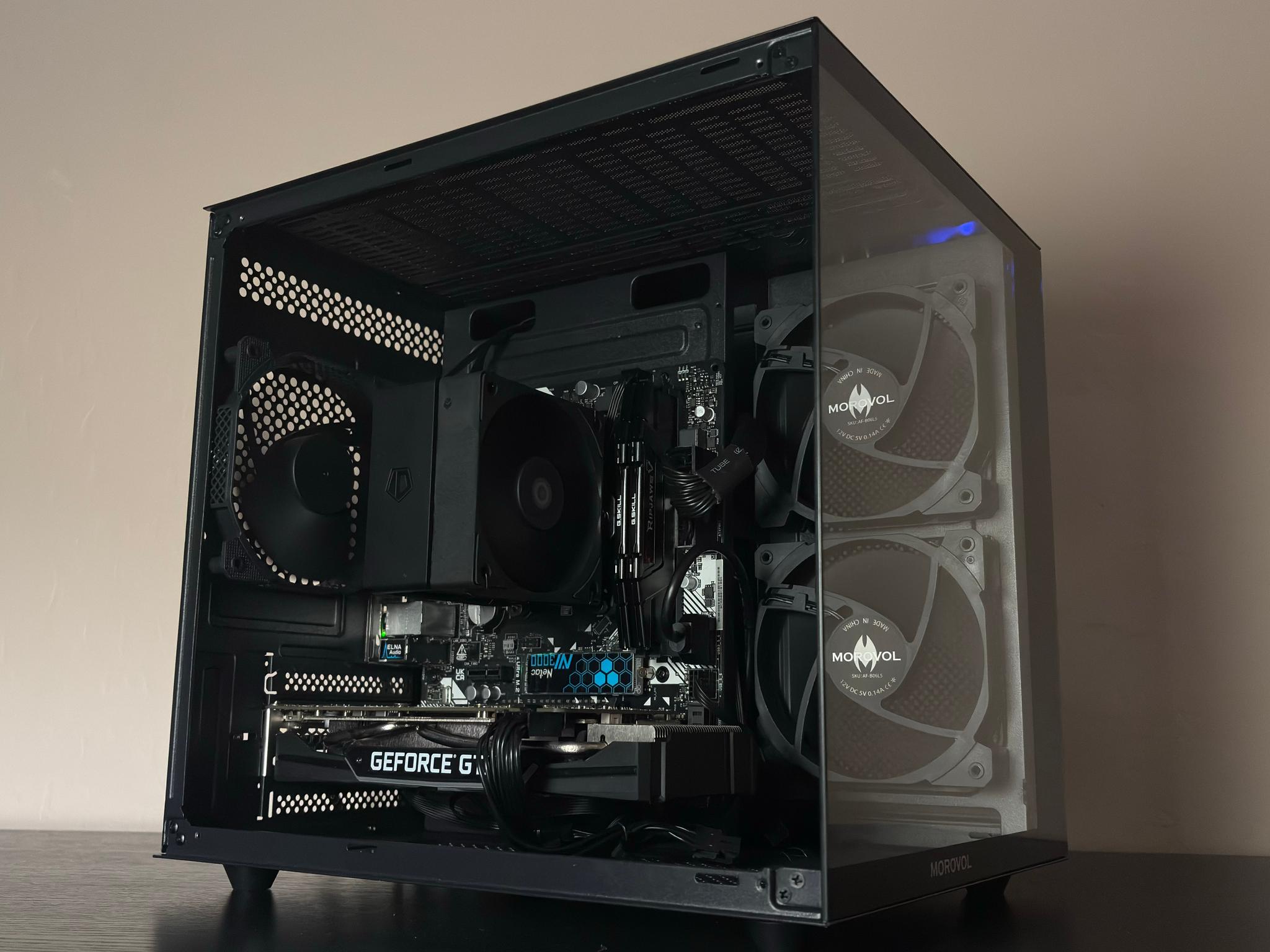 ⬛ Starter Blackout Gaming PC | GTX 1660 Ti | Ryzen 5 3600 | 16GB DDR4 | 1TB NVMe SSD + 500GB HDD ⬛