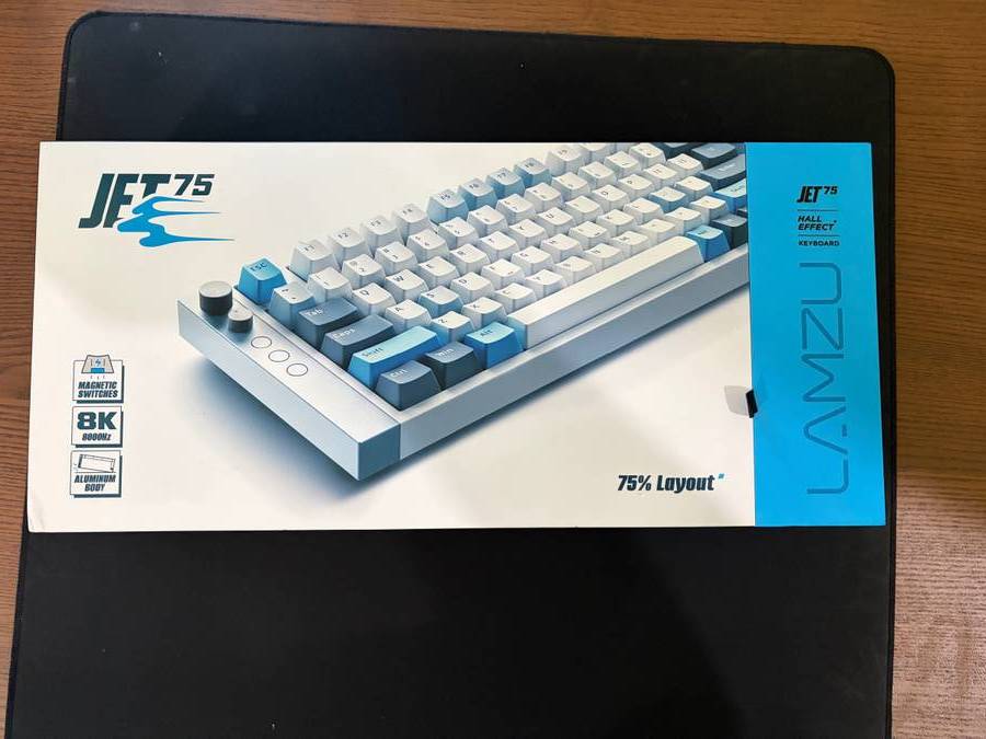 LAMZU Jet75 Magnetic Gaming Keyboard White Hall Effect HE | Jawa