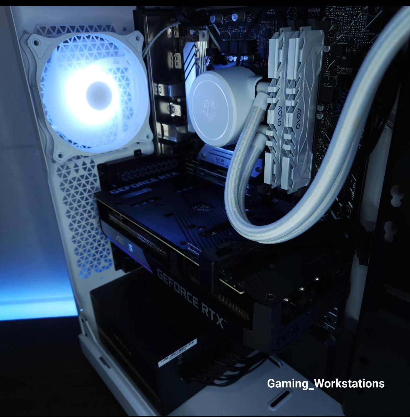 💙🤍RTX 3060Ti // i5 12400F // 16GB 3200MHz // 1TB NVMe