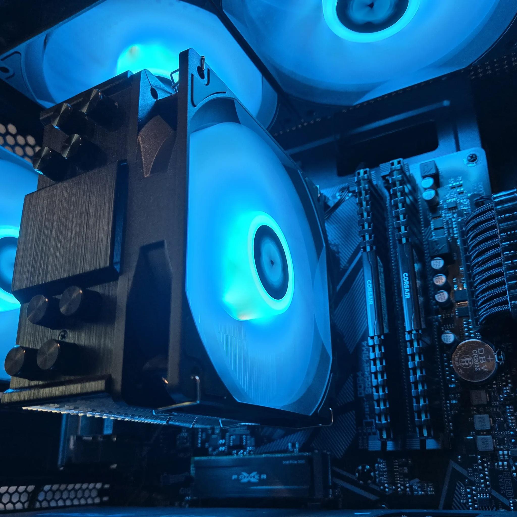 🦅 Eagle 1080p/1440p Gaming PC 🖥️| Ryzen 5 5600|RTX 3060 12GB|32GB RAM| 1TB SSD| Wifi/BT| Win 11🖥️