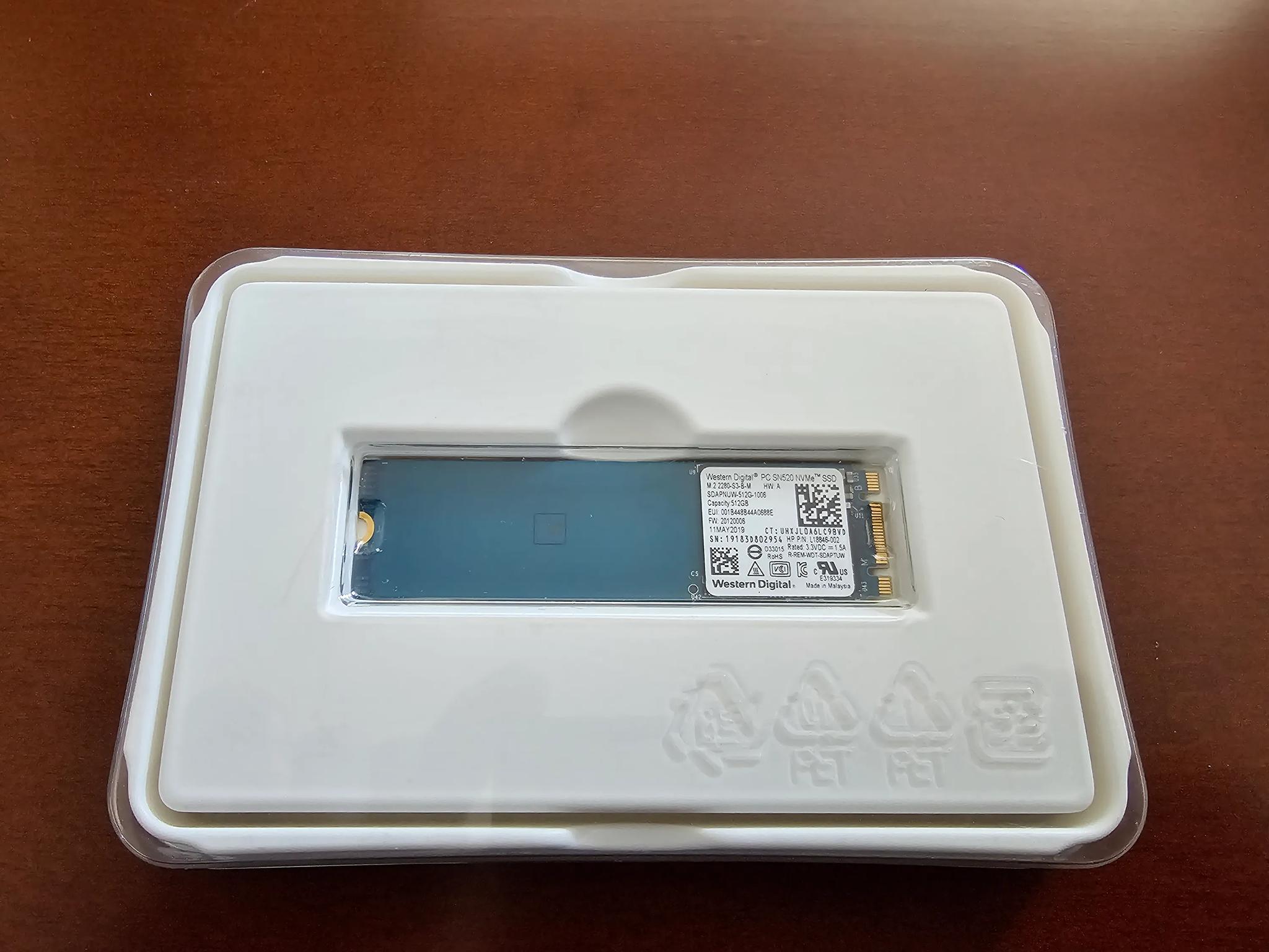 Western Digital 512GB NVMEe