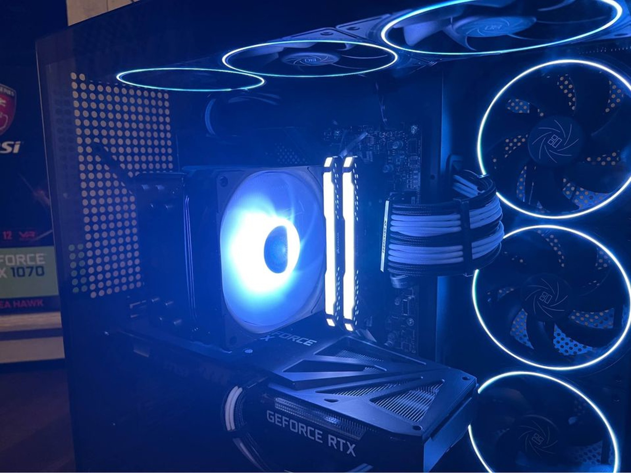 black beauty i5 12600k with a 3060 12g starfiled ready play all games at 1080phigh most at 1440