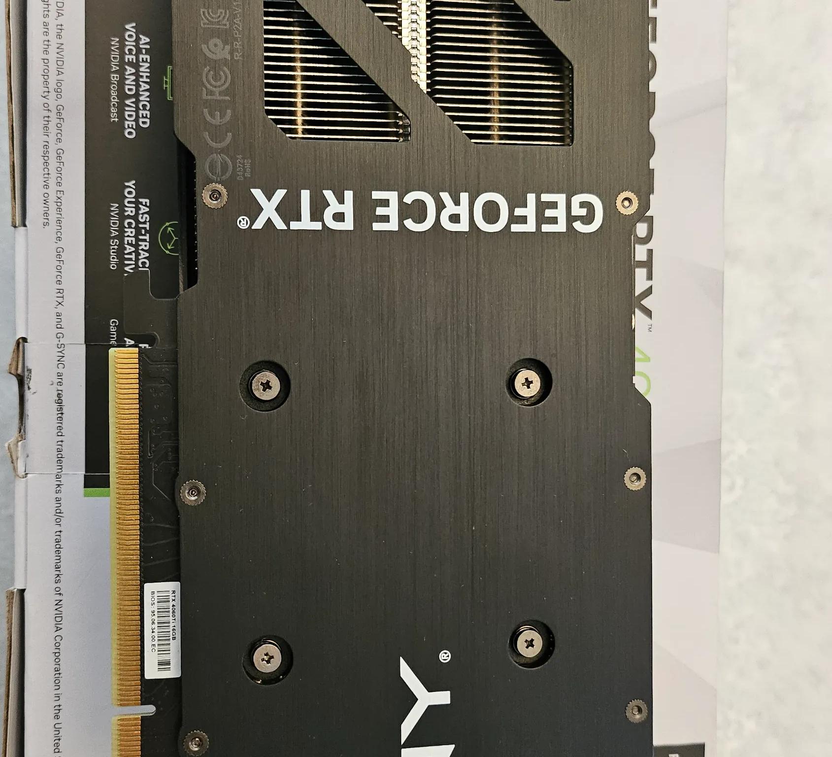 PNY RTX 4060ti 16GB