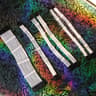 KOTTO White Braided ATX Cable Extensions w/Cable Combs