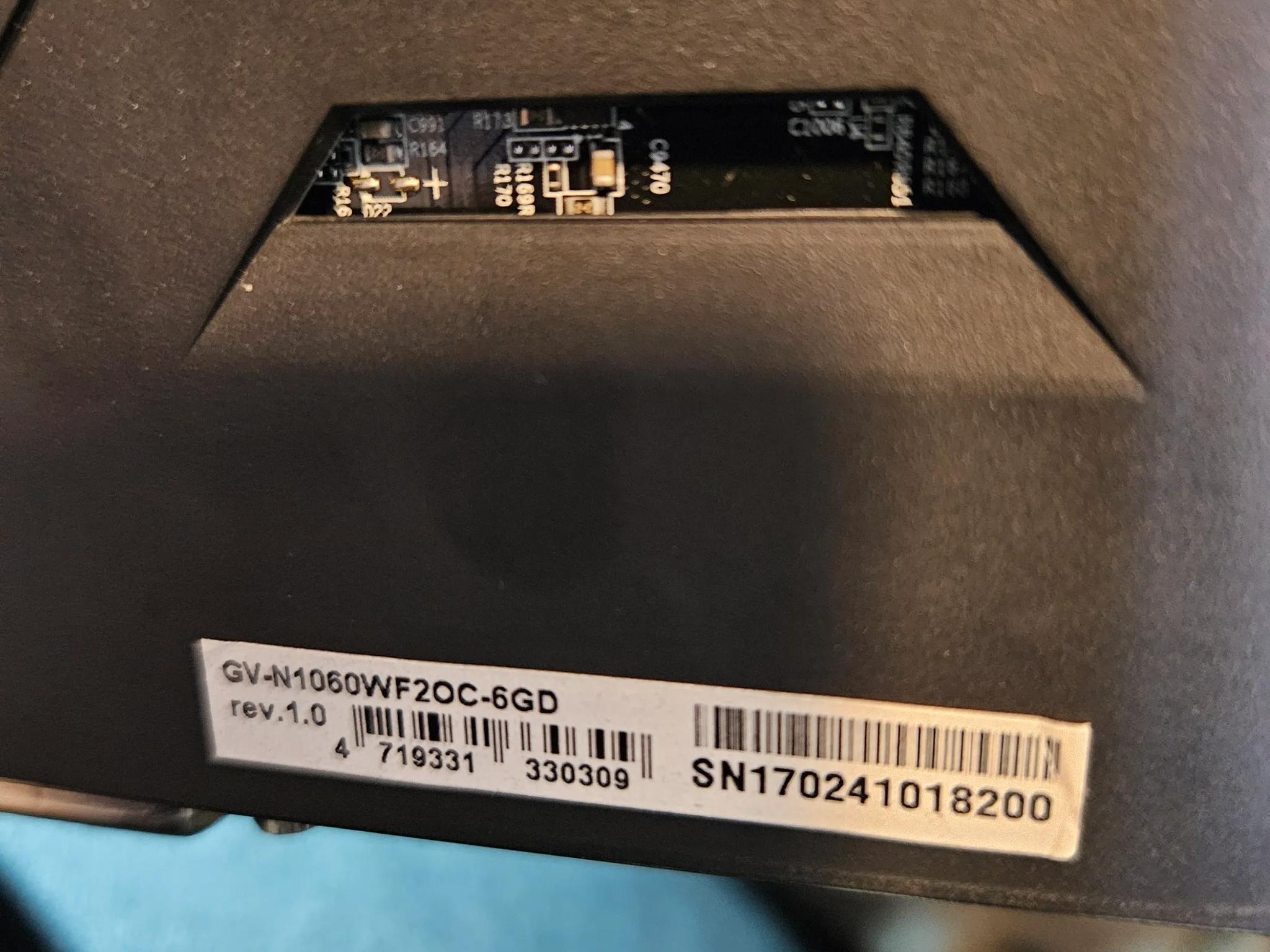 Gigabyte GTX 1060 6GB