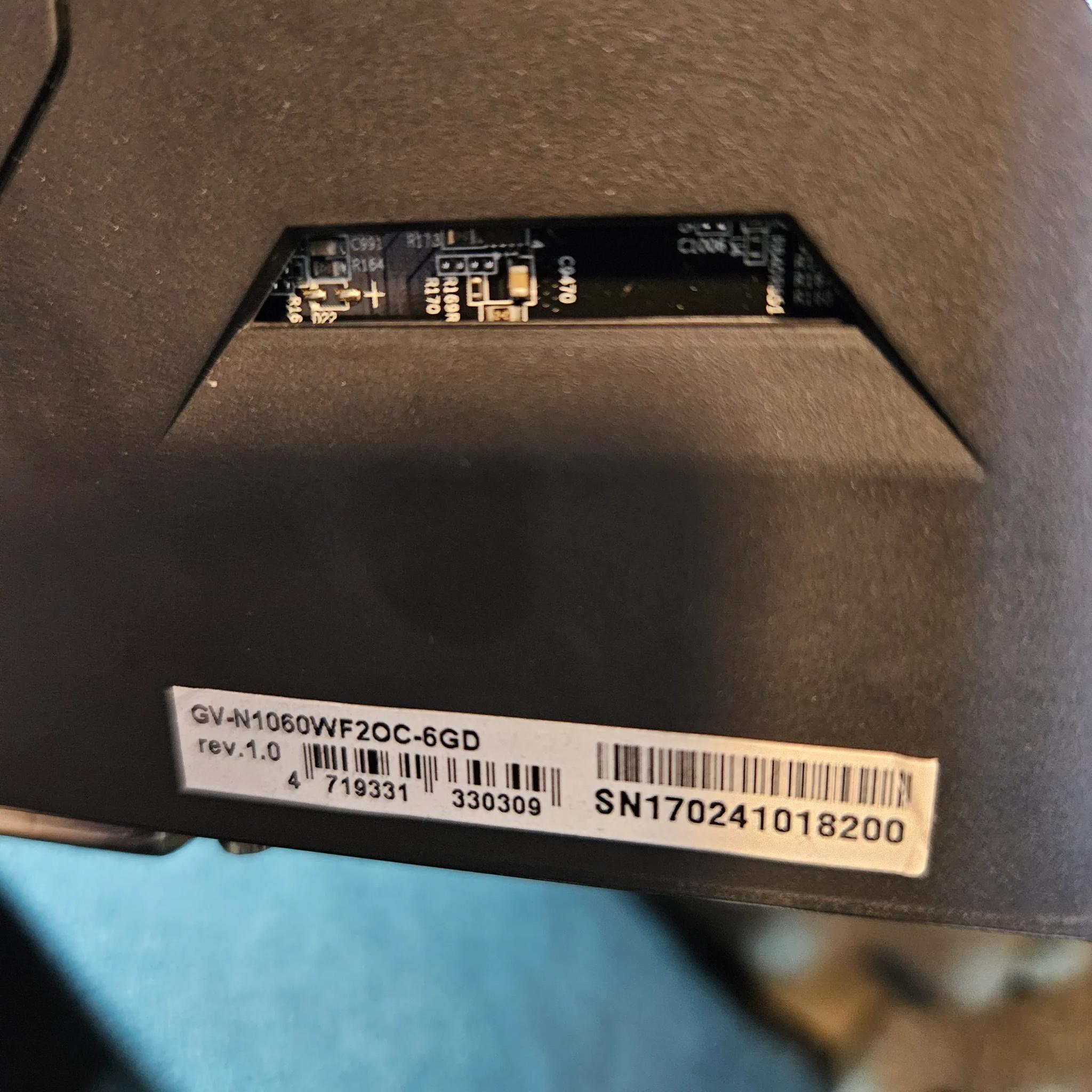 Gigabyte GTX 1060 6GB