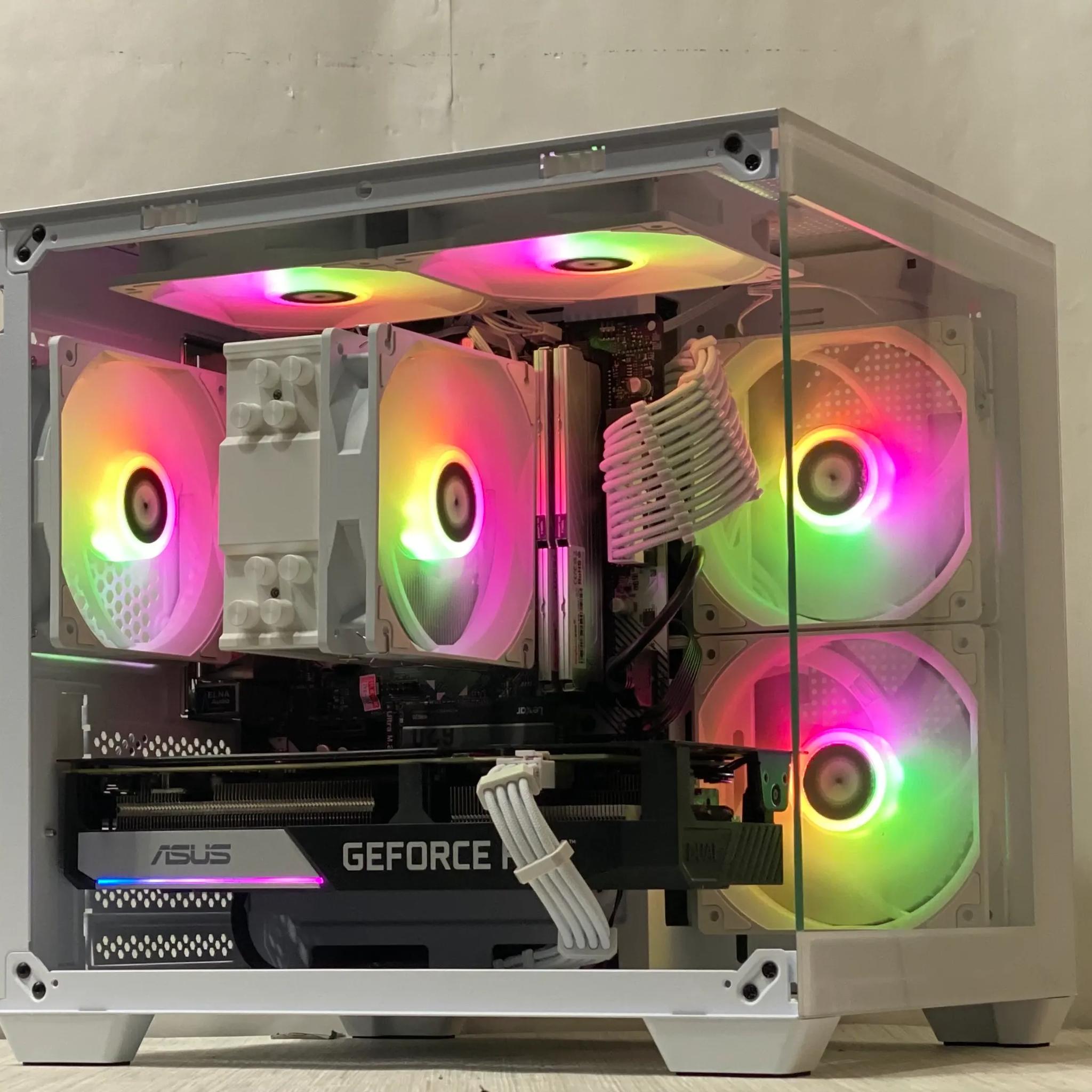RTX 3060 Ti, Ryzen 5 5500, 16GB DDR4, 1TB NVMe SSD, WiFi - Custom Gaming PC