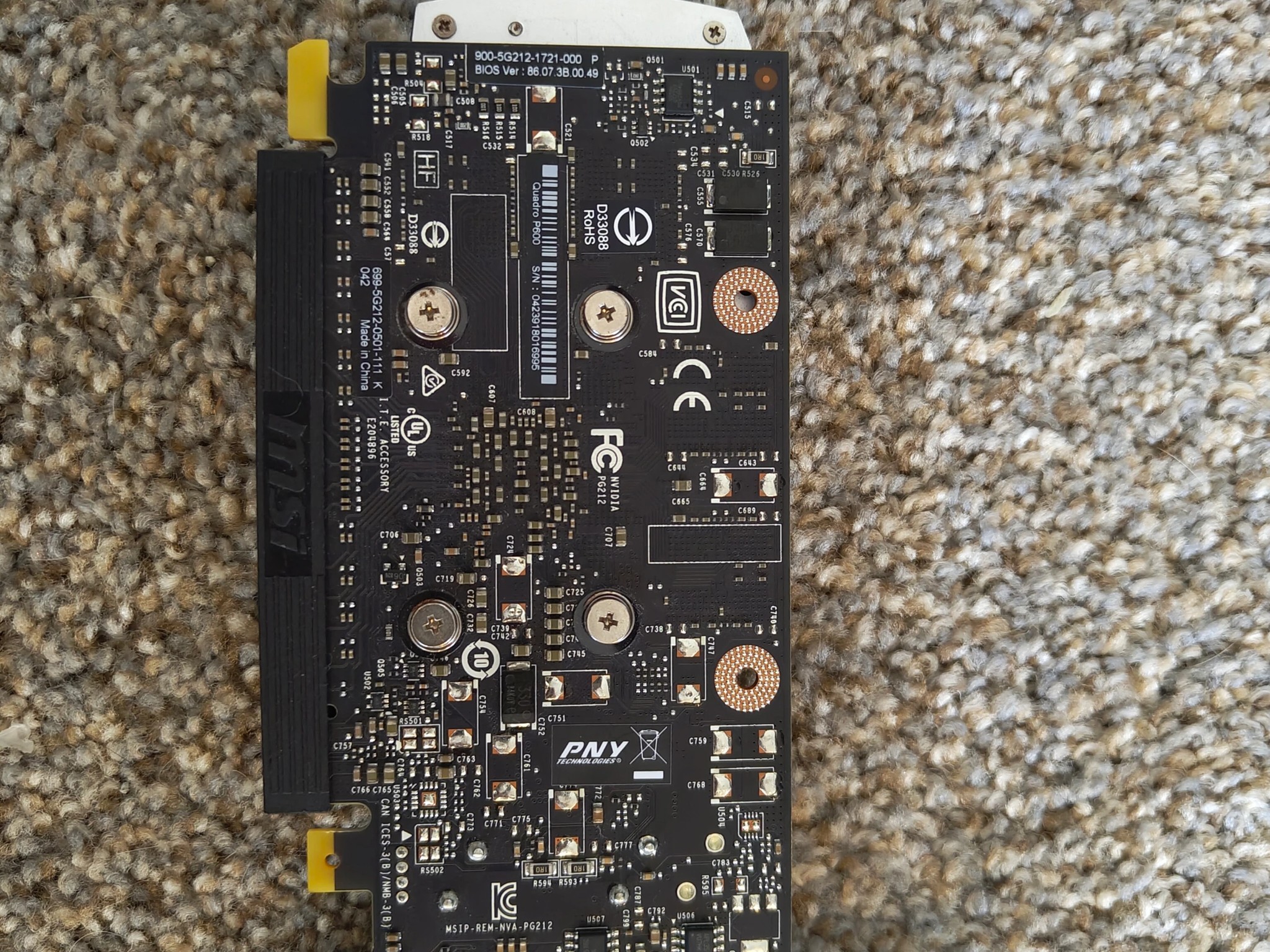 LIKE NEW PNY Quadro P600