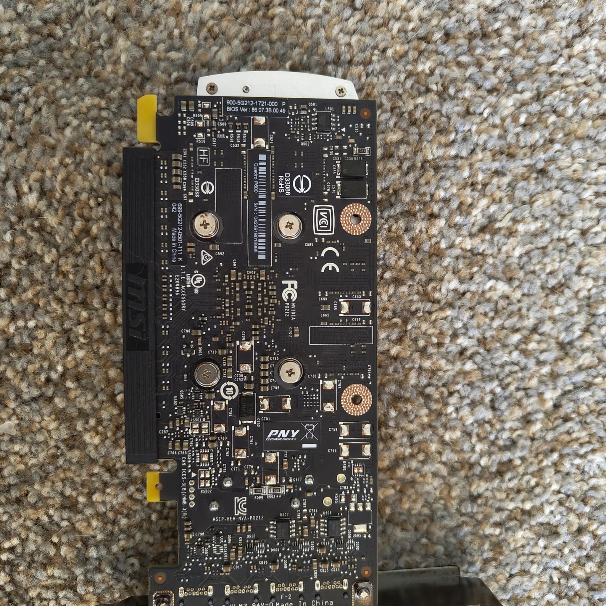 LIKE NEW PNY Quadro P600
