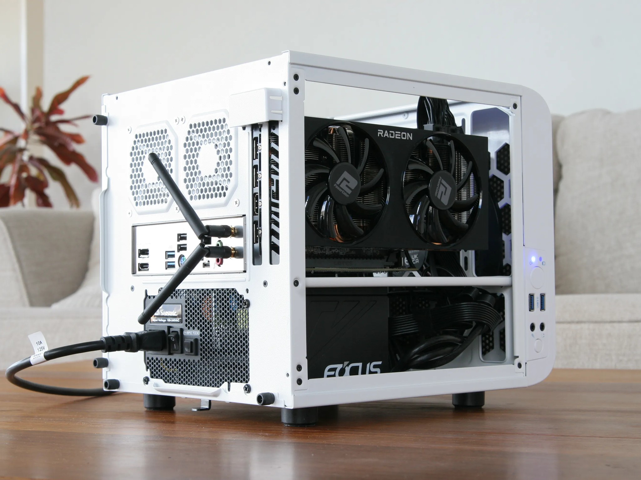 Space Saving Gaming / Streaming PC - Radeon RX 6700 XT 12GB - Ryzen 7 5700G - 32GB DDR4 - 1TB SSD