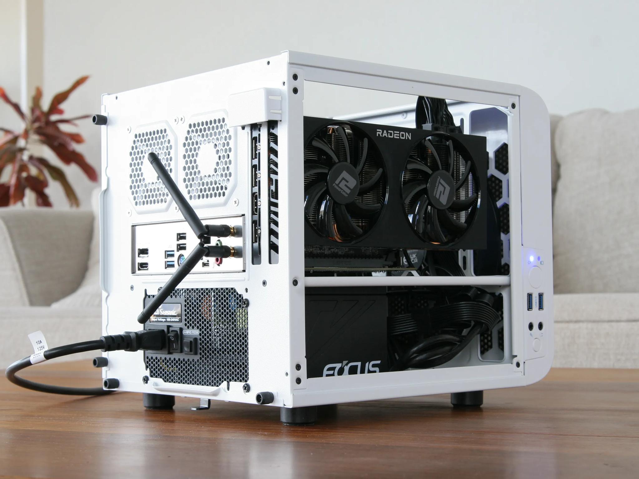 Space Saving Gaming / Streaming PC - Radeon RX 6700 XT 12GB - Ryzen 7 5700G - 32GB DDR4 - 1TB SSD