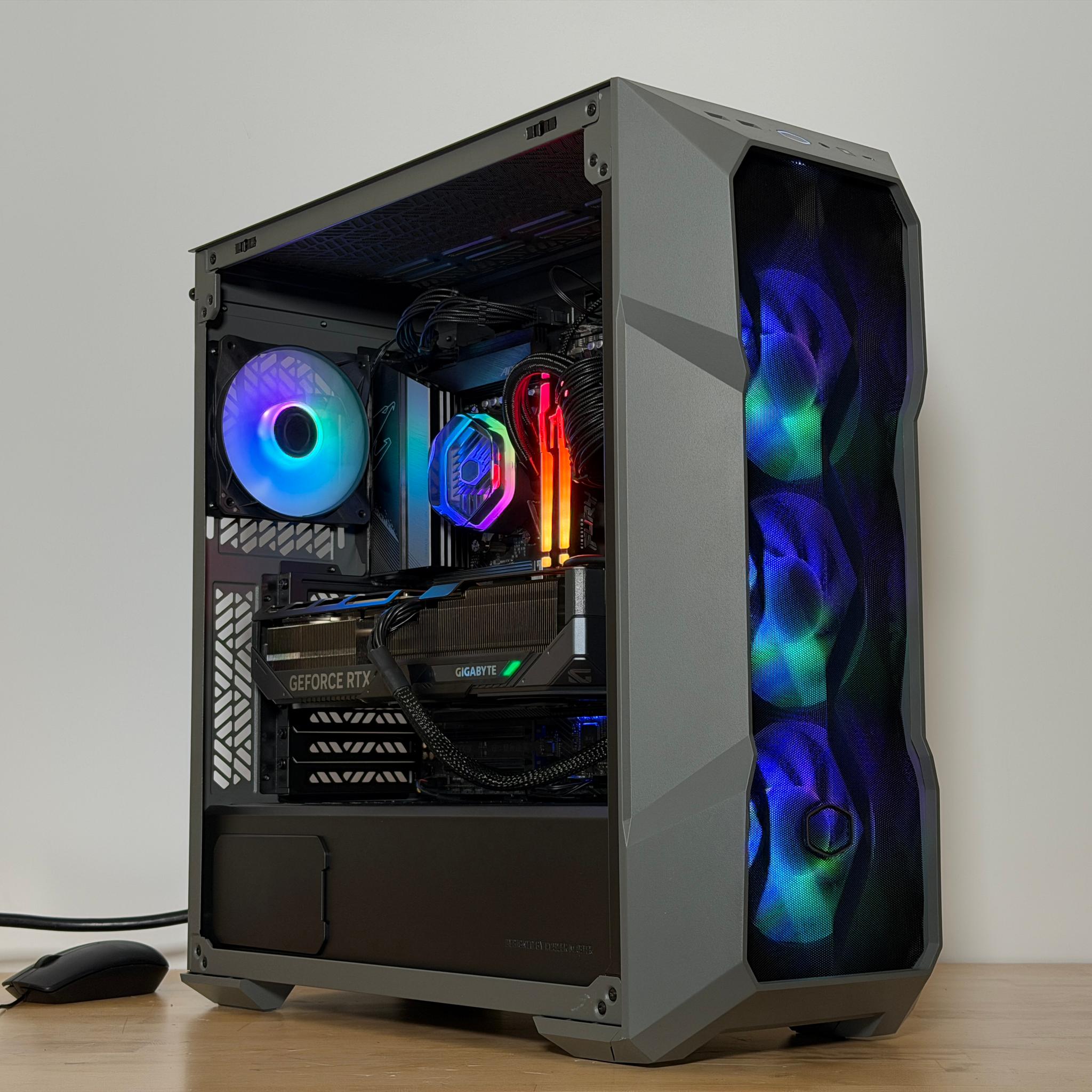 RTX 5080 Ryzen 7 9800x3d Gaming PC