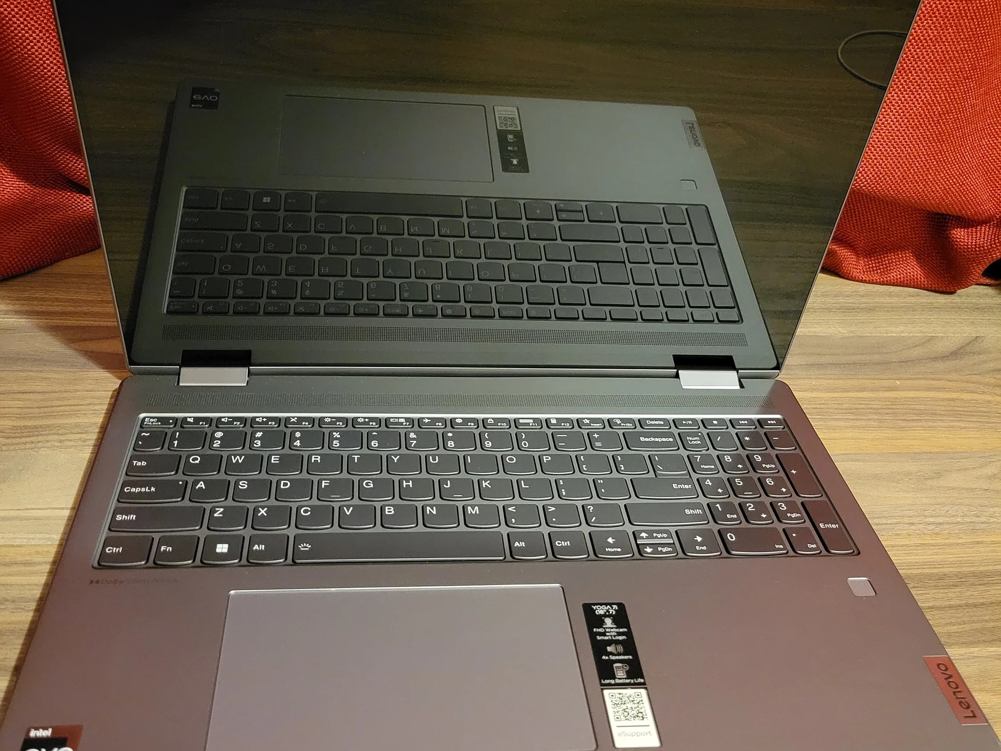 Lenovo Yoga 7i Touch Screen Laptop - 12th Gen Evo i7 - 16" 2k - Model 16IAP7