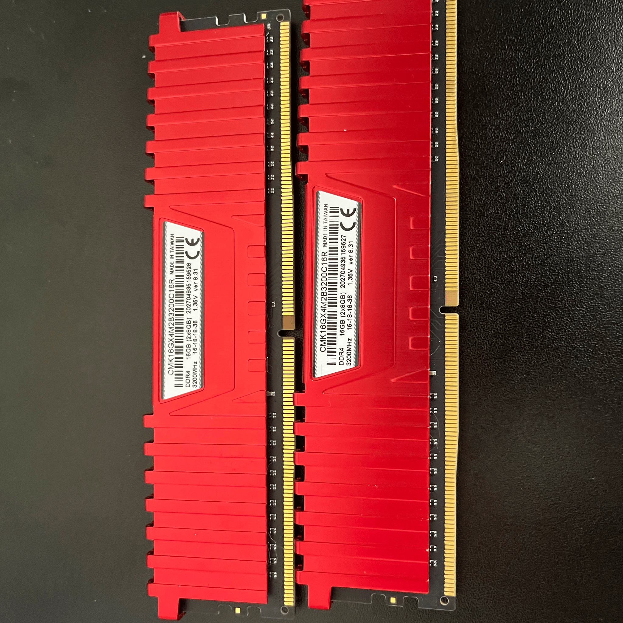 Corsair 2x8gb Ram 