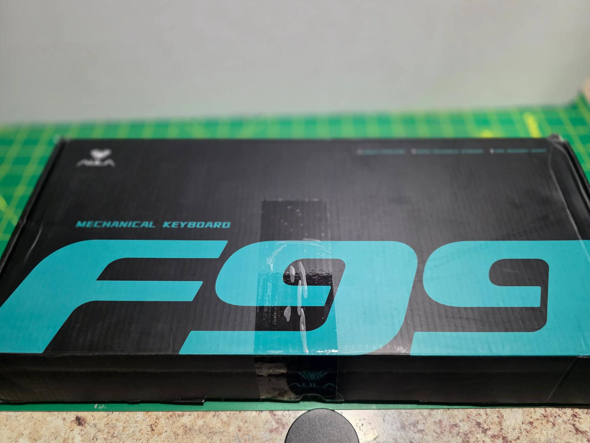 AULA F99 Wireless Mechanical Keyboard - Blue & White, RGB, Hot-Swappable, 99 Keys, Pre-Lubed